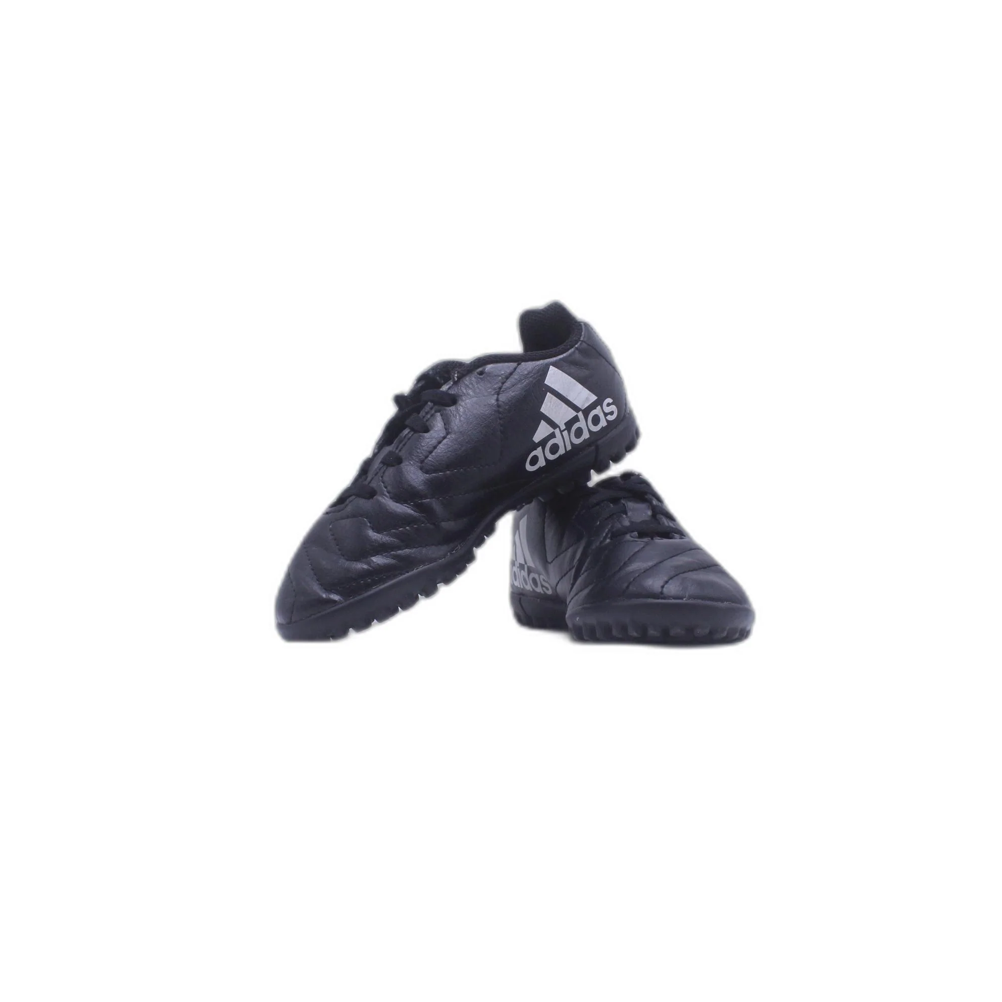 Adidas Goletto VIII TF J Black White Kids Preschool Turf Ground SoccerShoe - Image 5