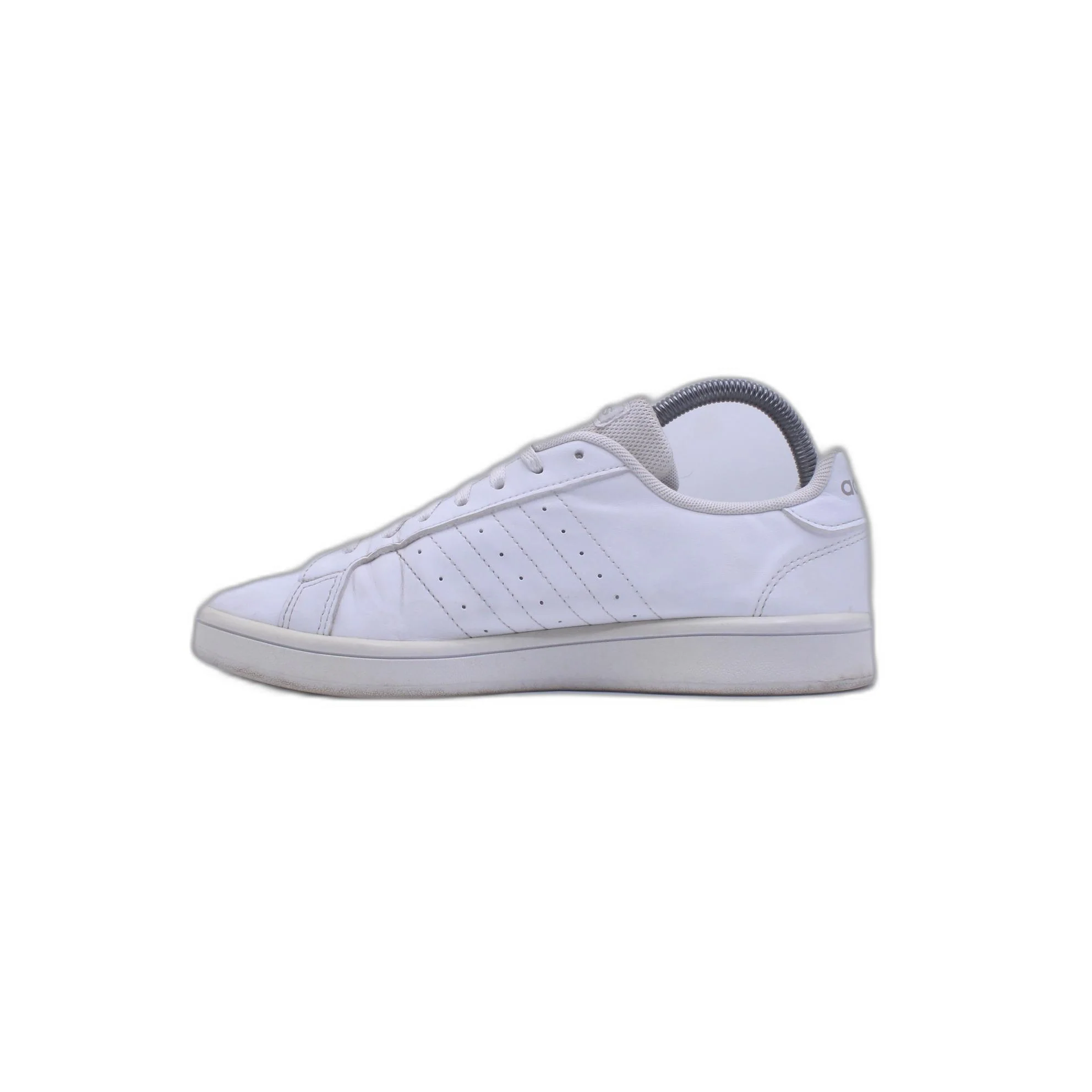 Adidas Grand Court Base White Platinum Metallic Sneaker - Image 2
