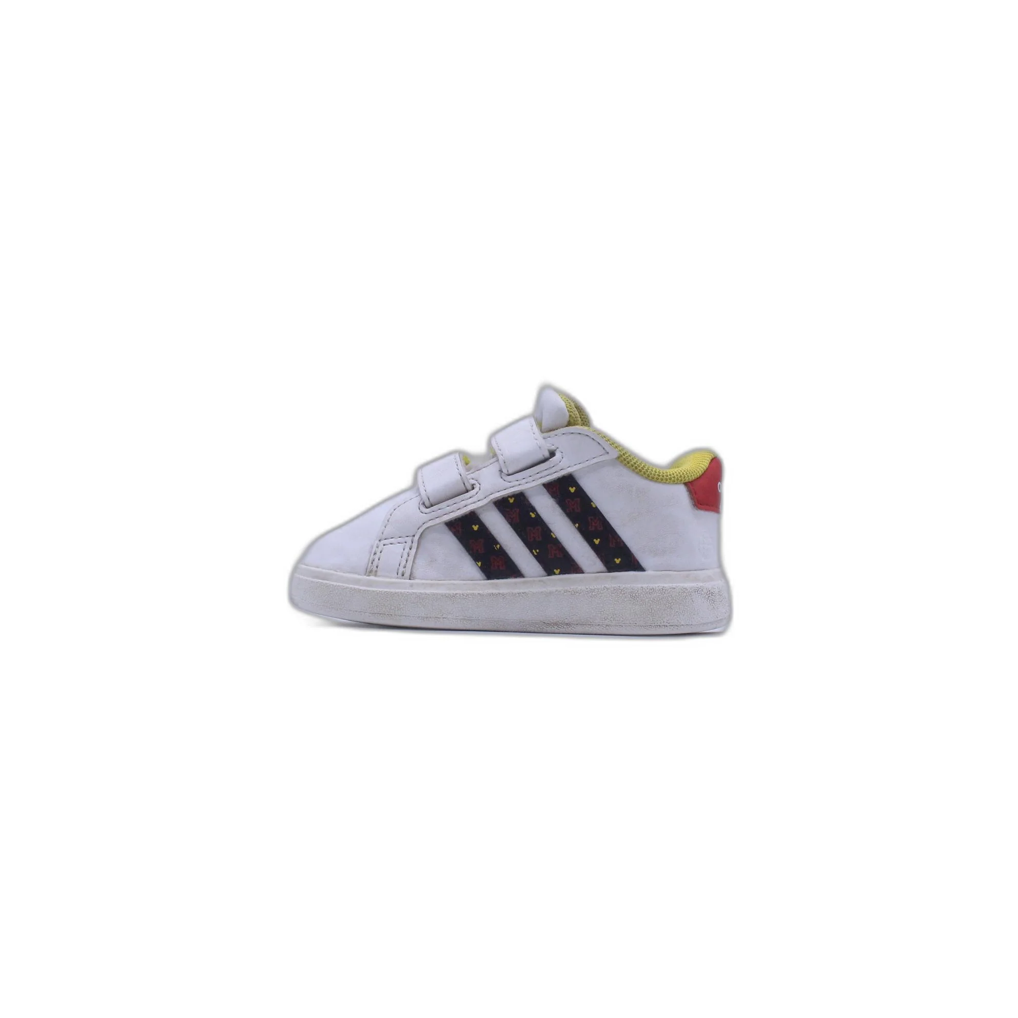 Adidas Grand Court Girls Elastic Lace Sneaker - Image 2