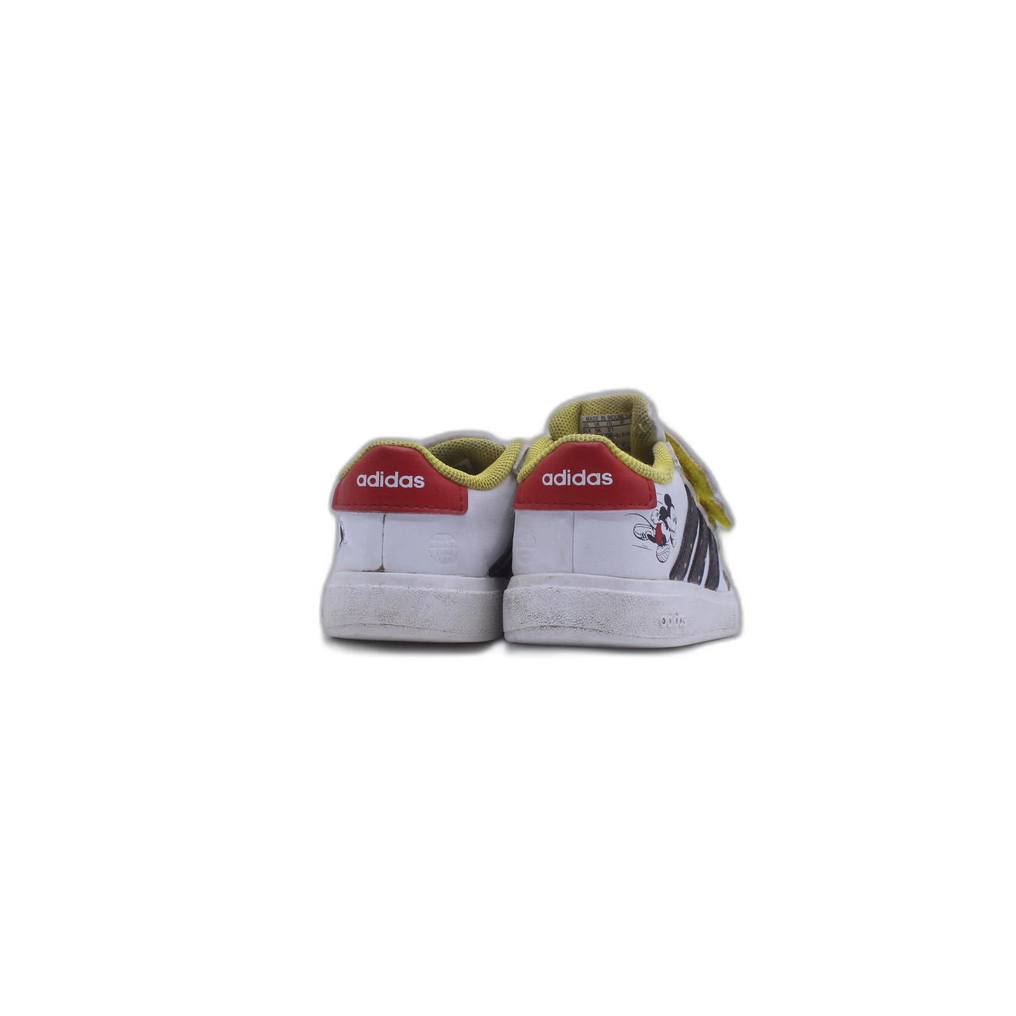 Adidas Grand Court Girls Elastic Lace Sneaker - Image 4