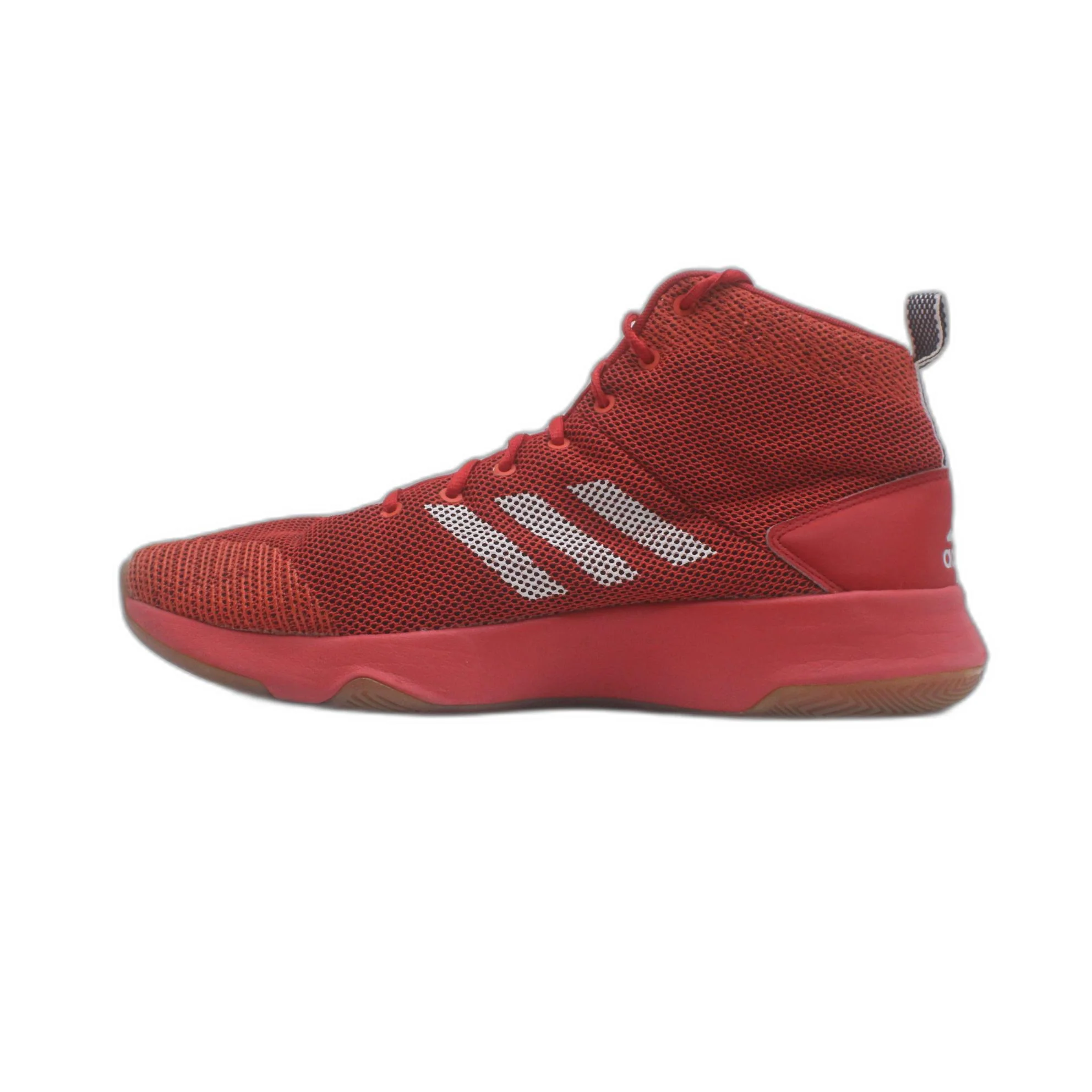 Adidas High Top Red Sneaker - Image 2