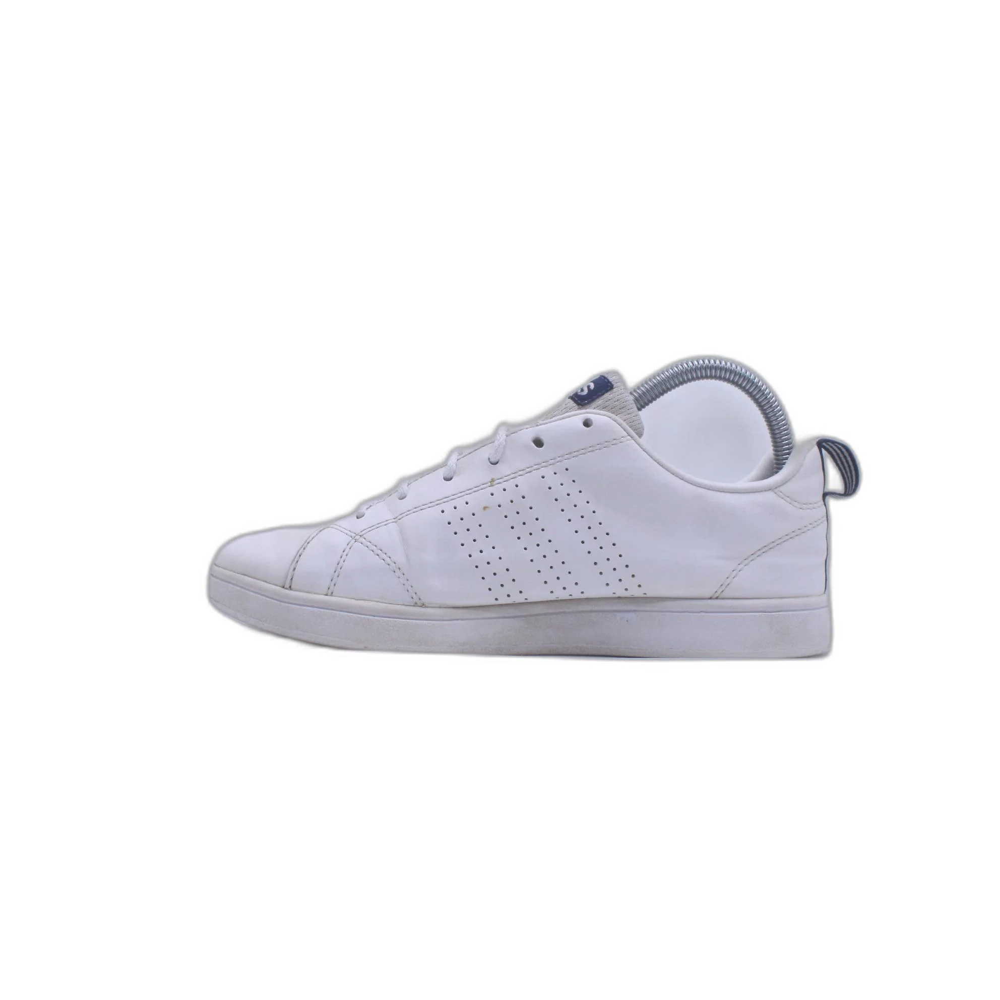 Adidas Mens Advantage Clean White Casual Shoes Sneaker - Image 2