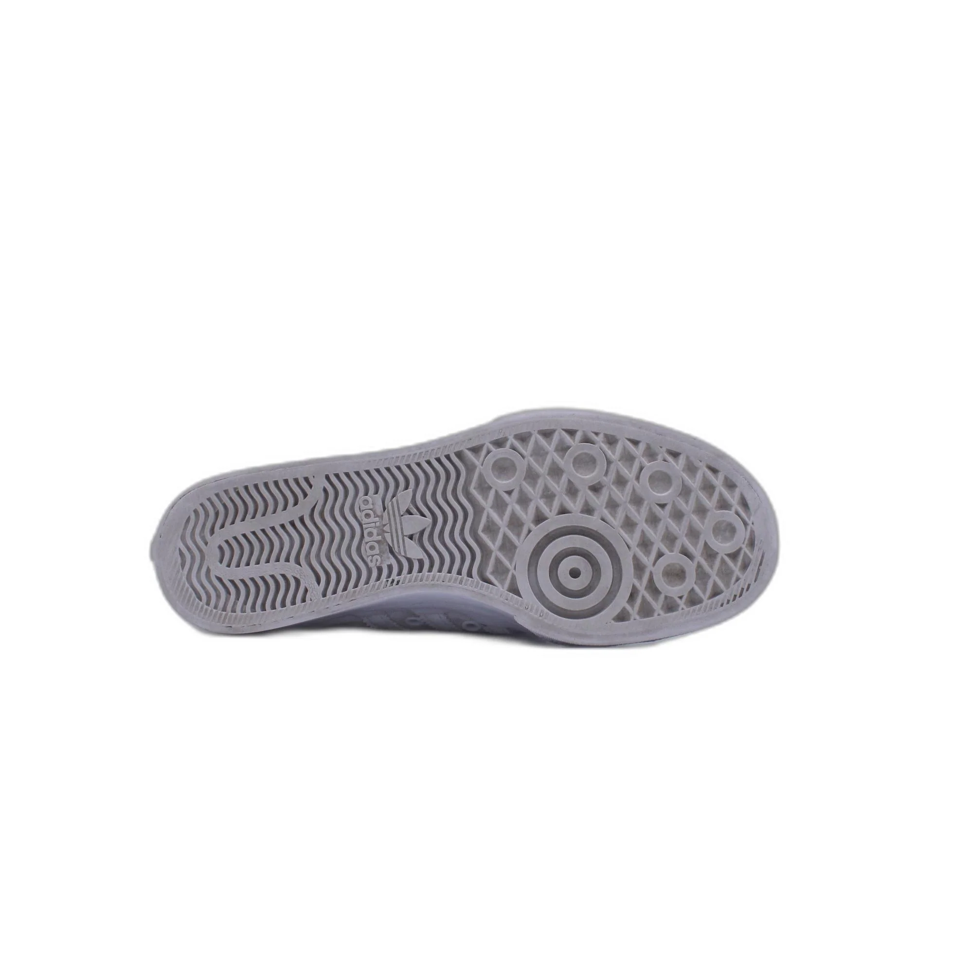 Adidas Nizza Platform Triple White Women's Casual Shoe - Image 3