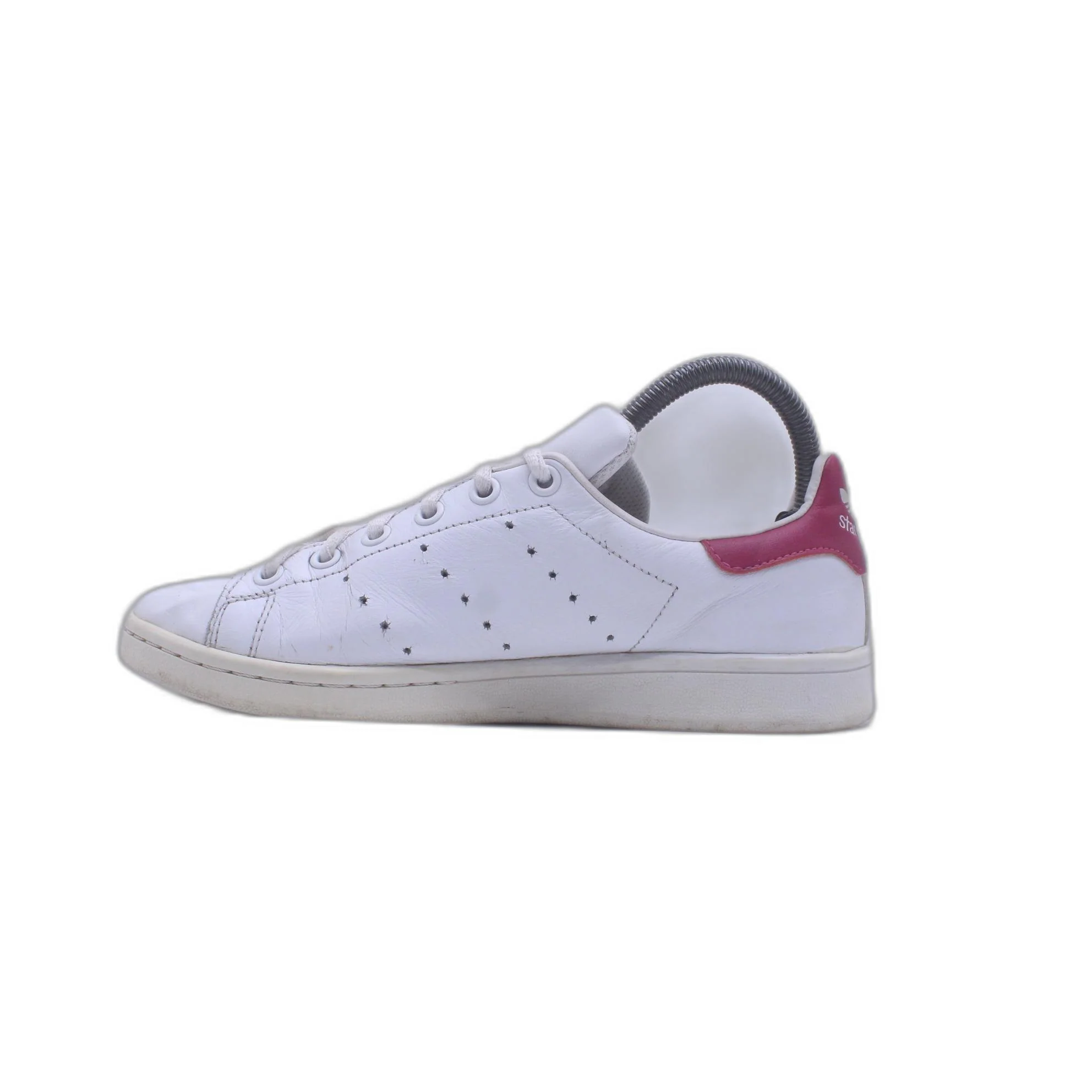 ADIDAS Originals STAN SMITH J GS White / Pink Sneaker - Image 2