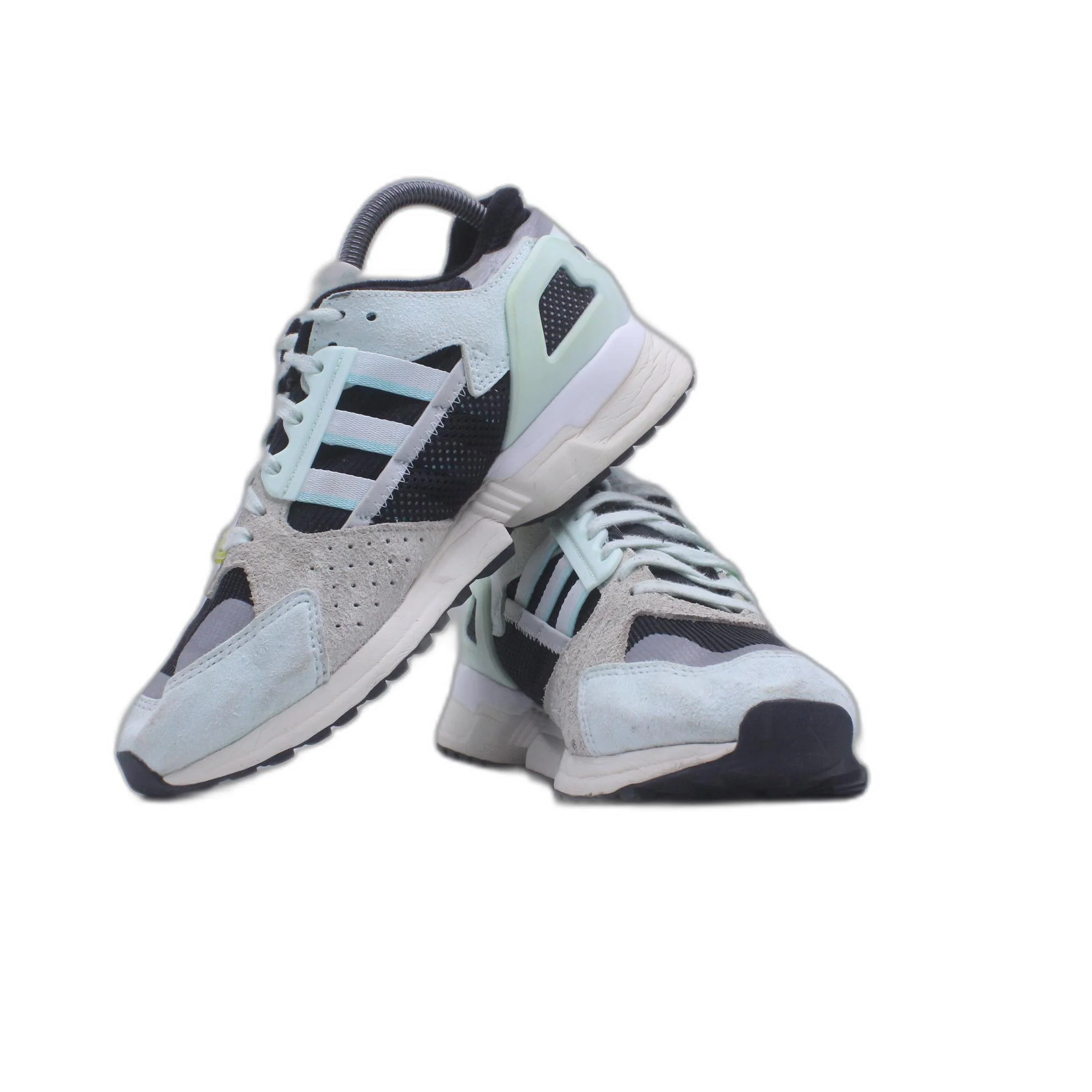ADIDAS ORIGINALS ZX 10,000 C Dash Green/ Aqua FV3324 Running Shoe - Image 5