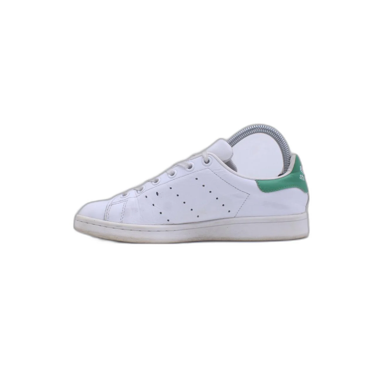 Adidas Stan Smith White Green Casual Shoe - Image 2