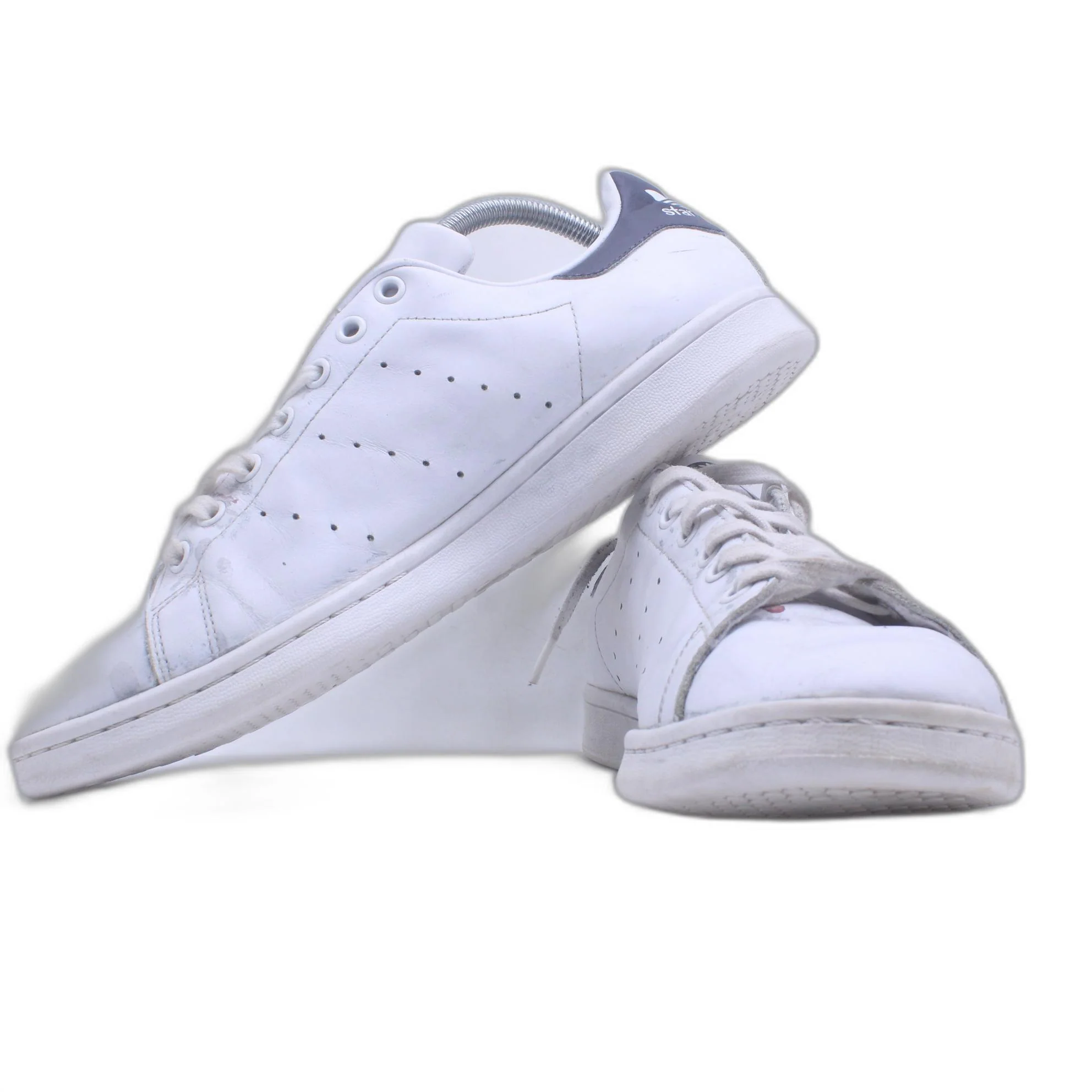 Adidas Stan Smith White Navy Men's Sneakers - Image 5