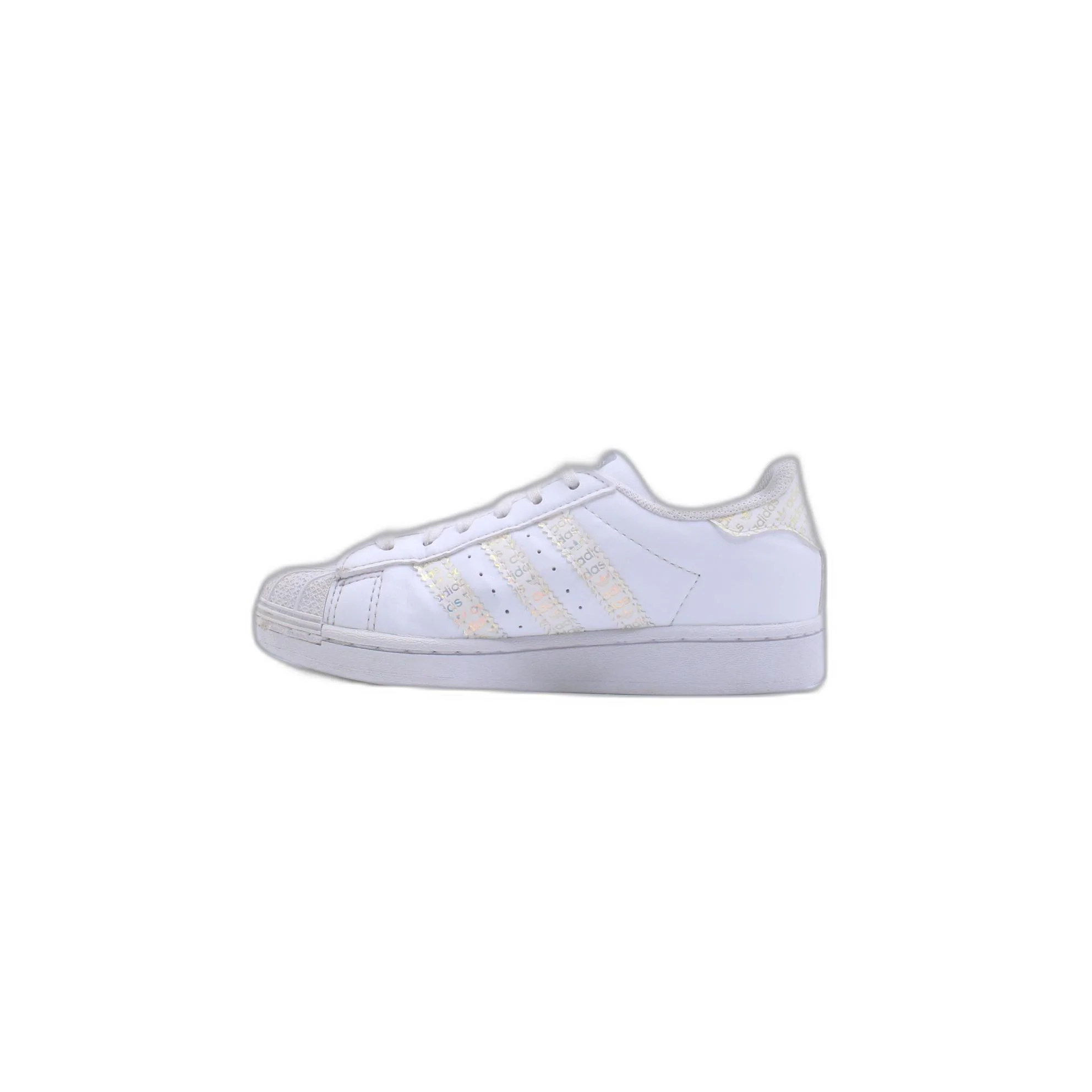 Adidas Superstar White Kid Shoe - Image 2