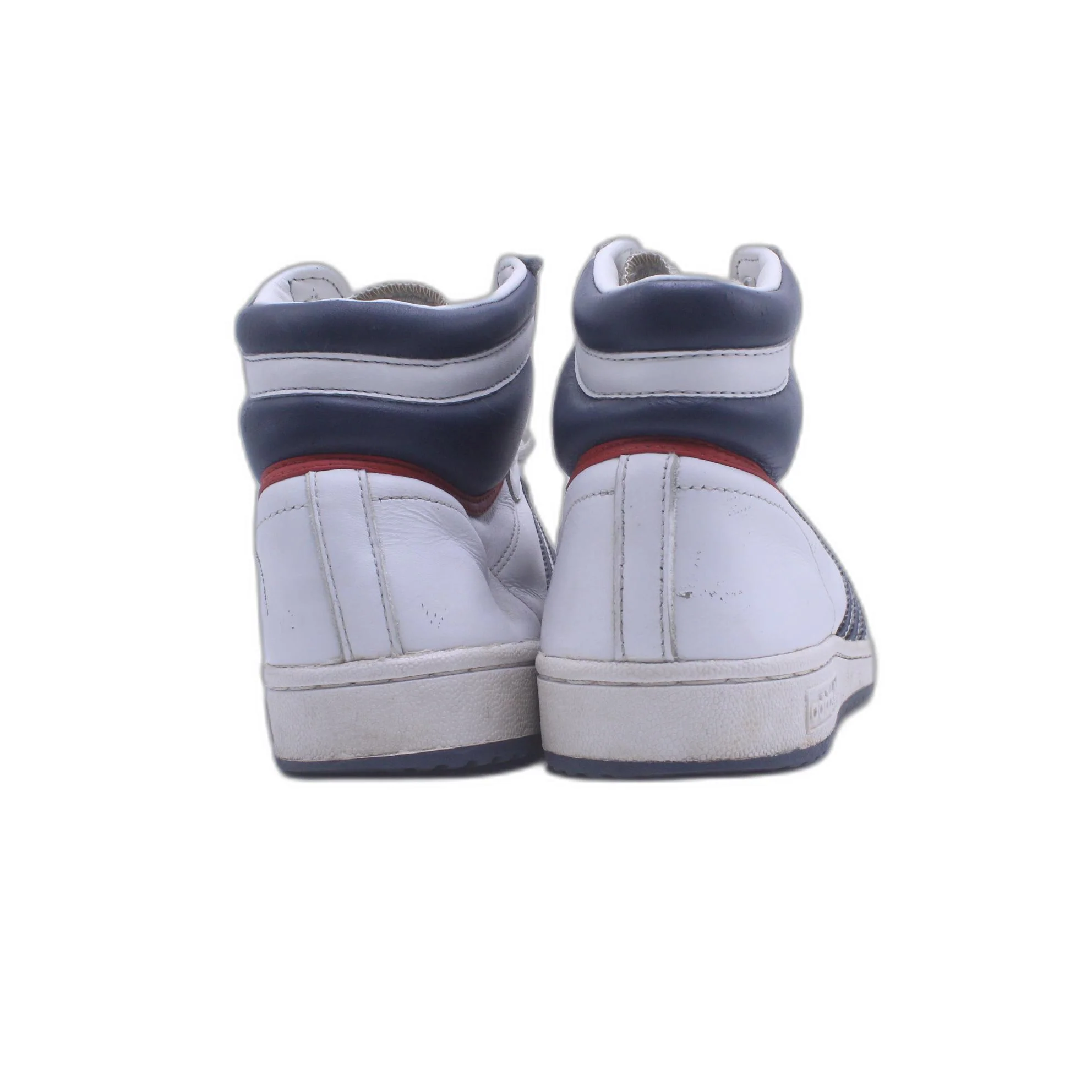 Adidas Top Ten Hi White Navy Red Sneakers D65161 - Image 4