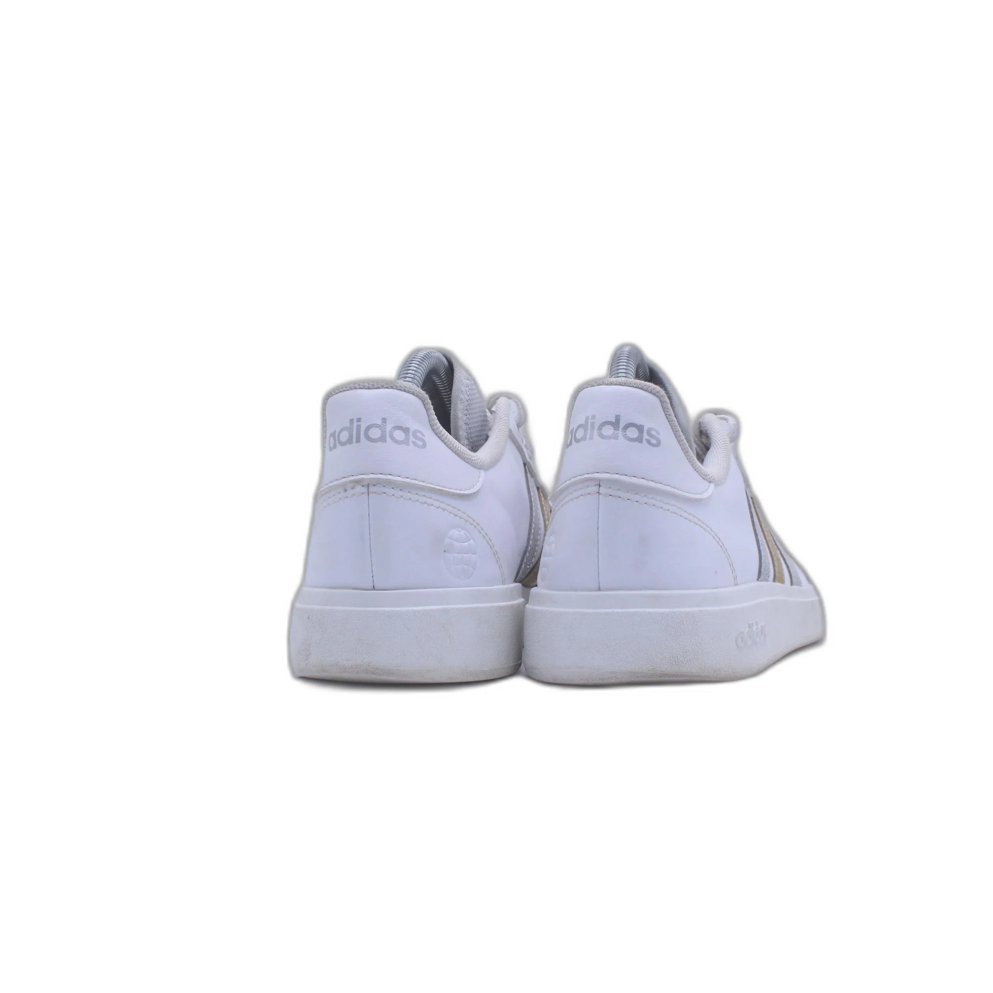 Adidas Women White Shoe - Image 4