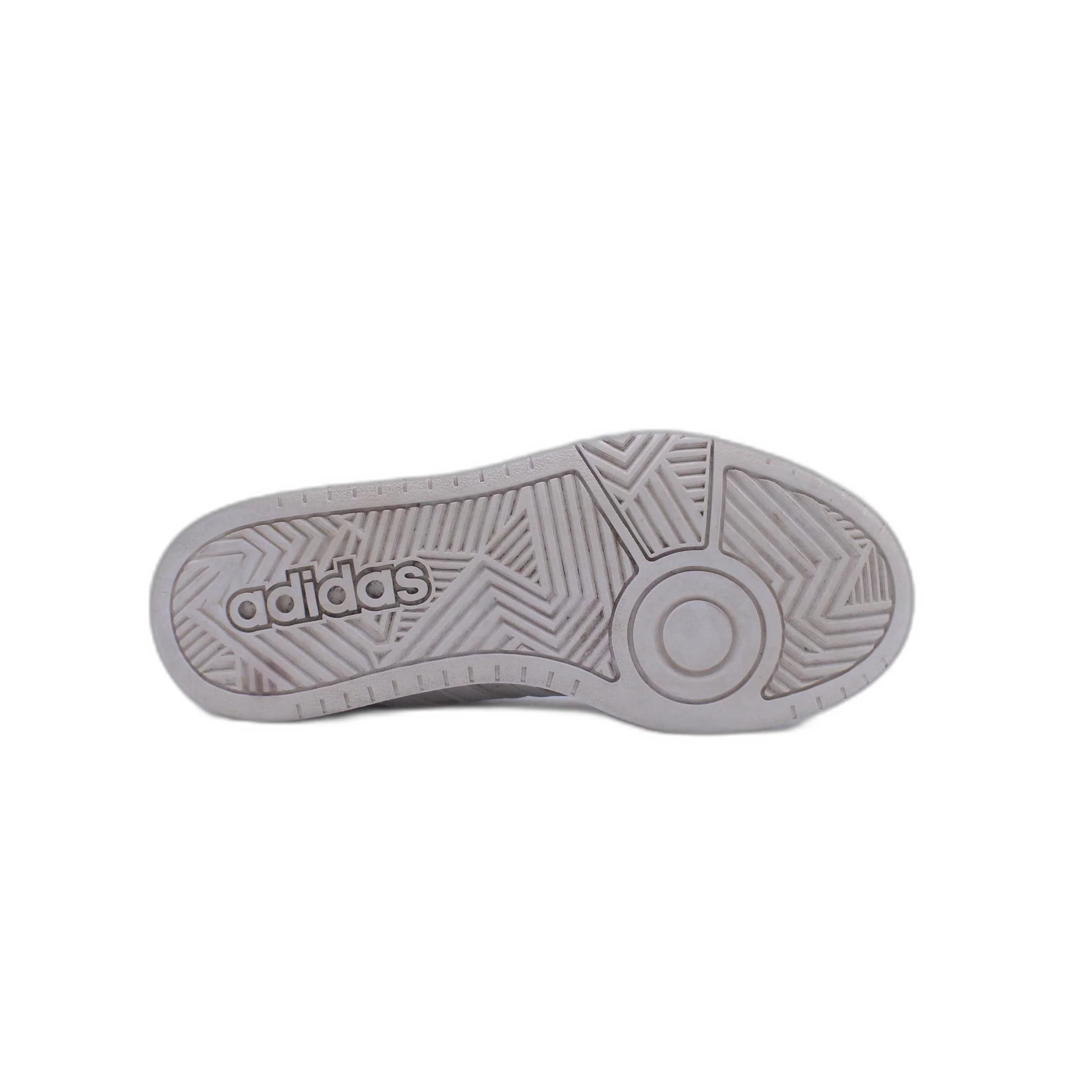 Adidas Women's Hoops 3.0 Mid White Shoe - Image 3