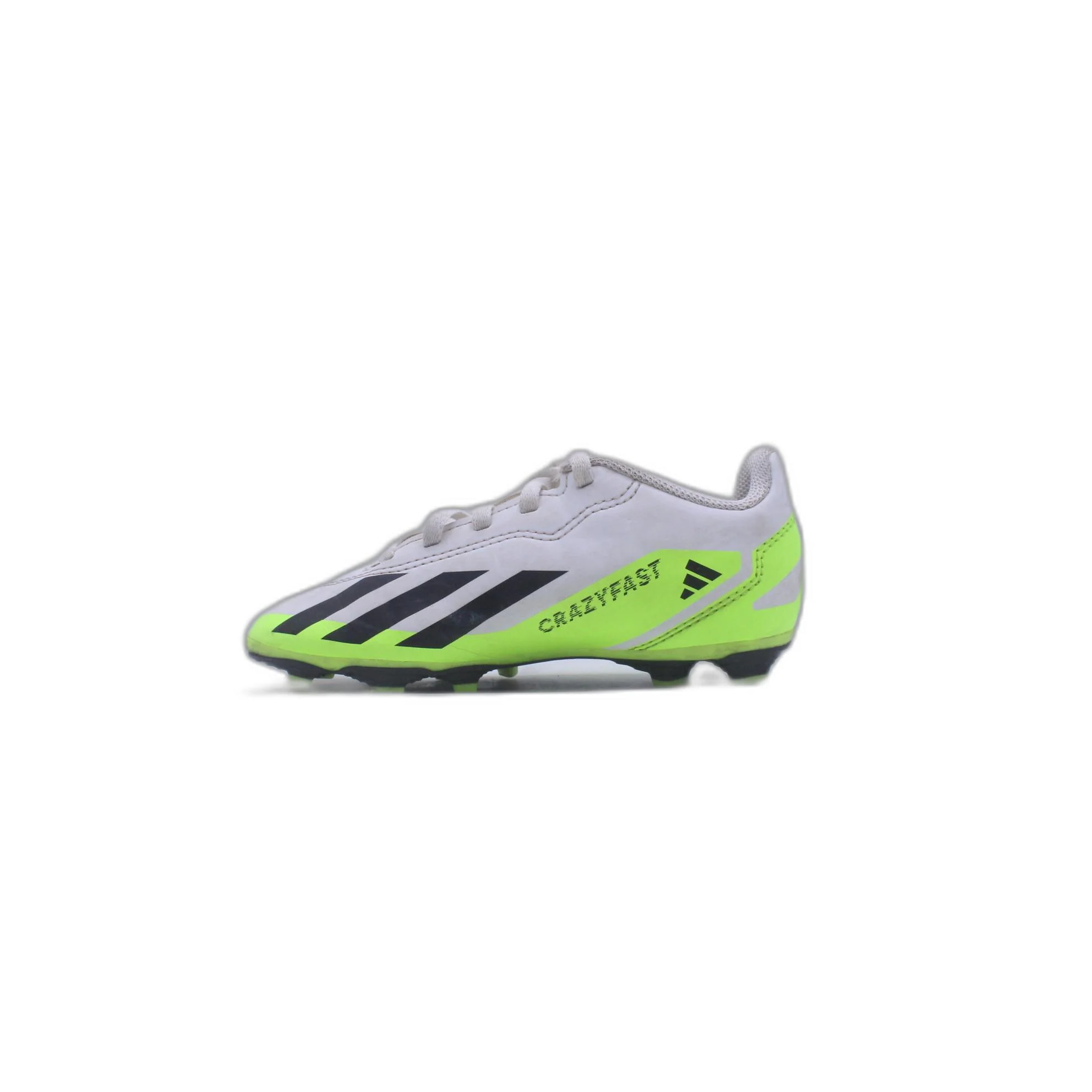 Adidas X Speedportal.4 FxG J Green/Black Youth Soccer Cleat - Image 2