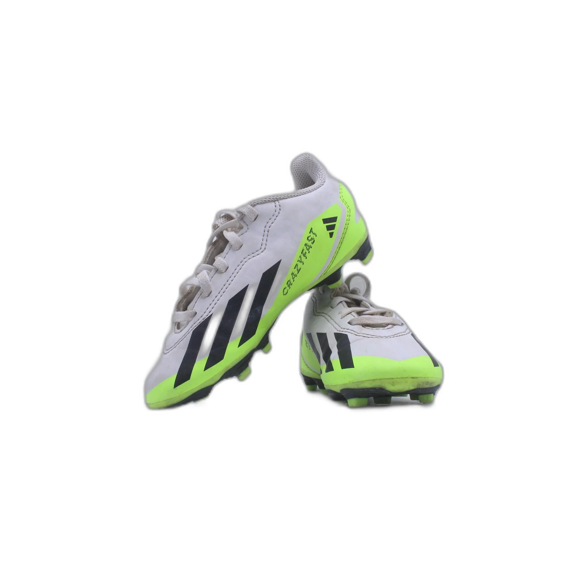 Adidas X Speedportal.4 FxG J Green/Black Youth Soccer Cleat - Image 5
