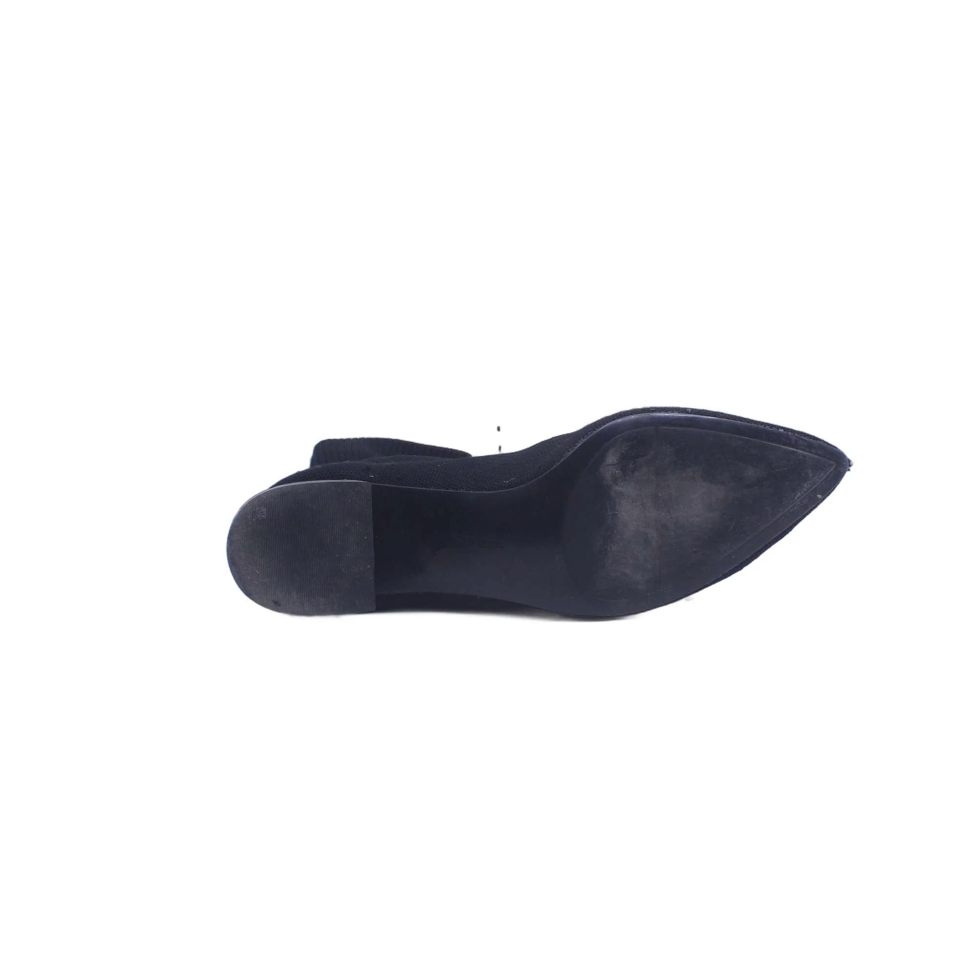 AGL Notch Block Heel Leather Bootie - Image 4