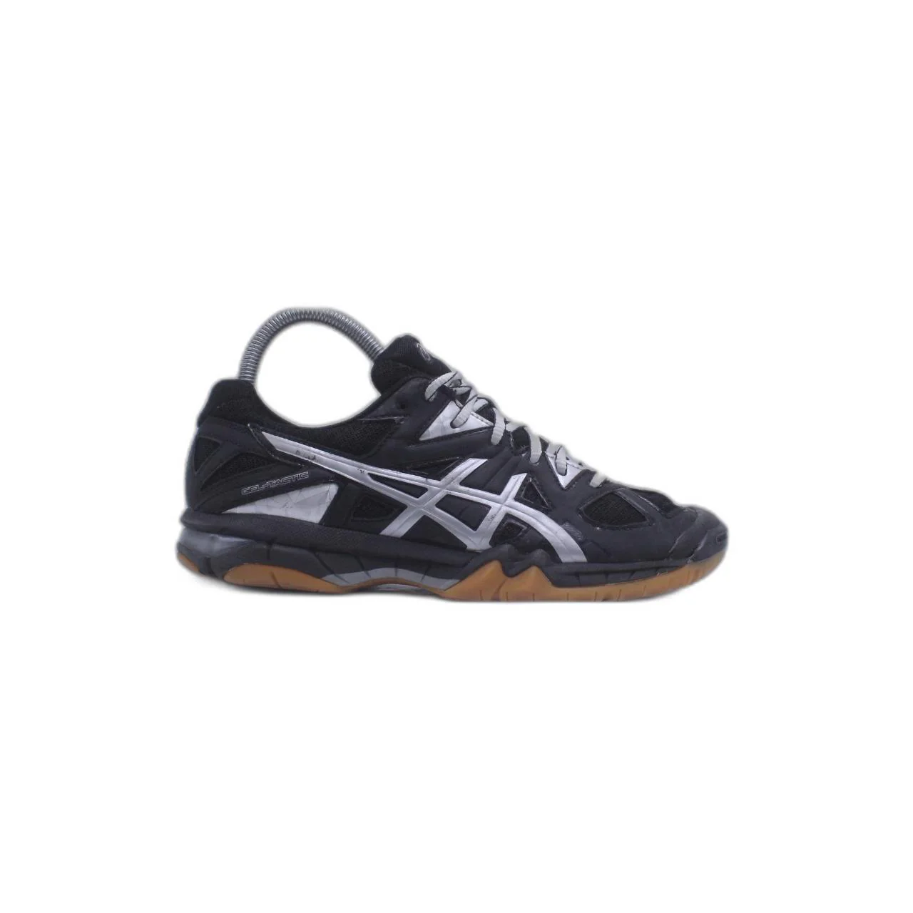 Asics Get Tastic Black Athletic Training Volleyball Sneaker