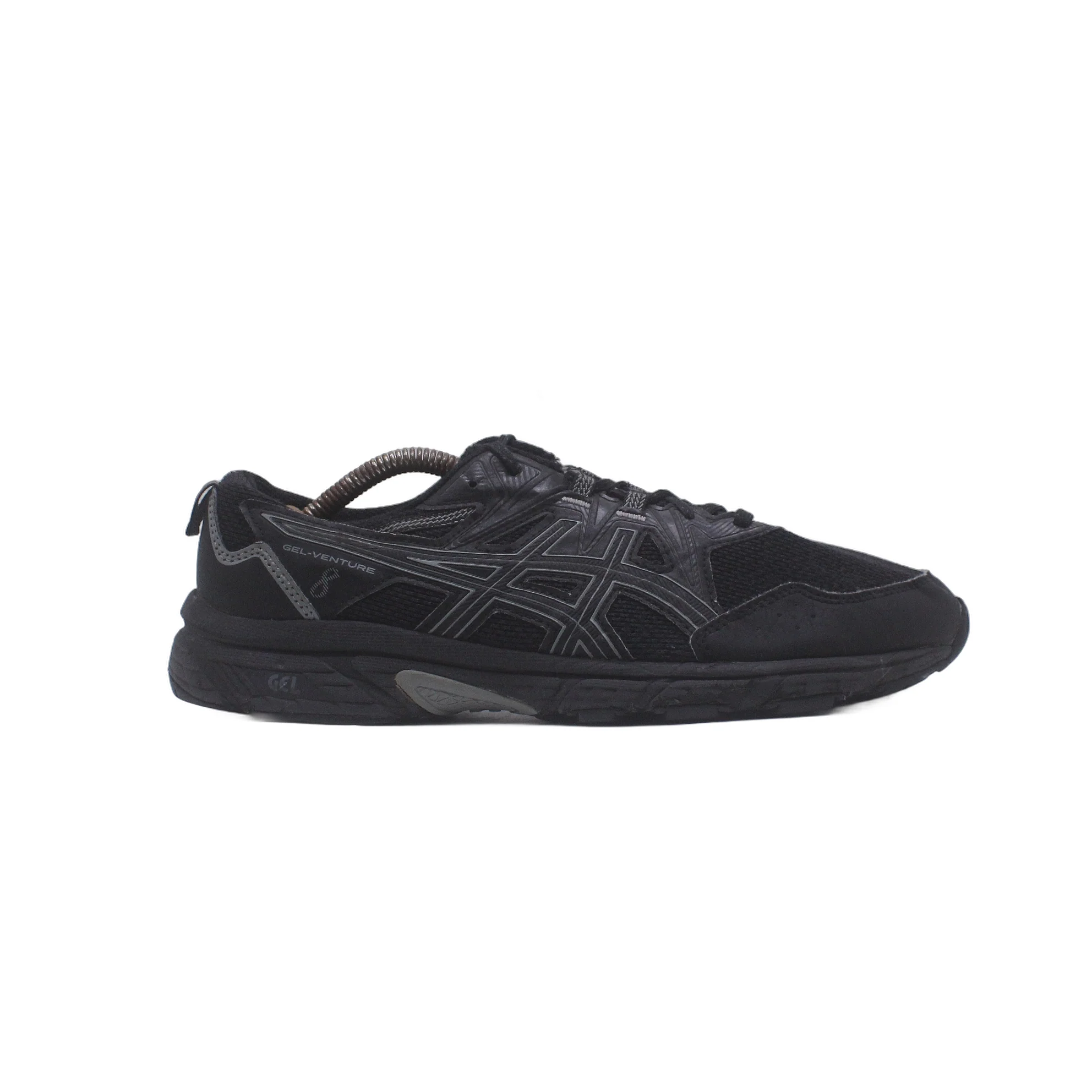 Asics Mens Gel Venture 8 Black Running Shoe