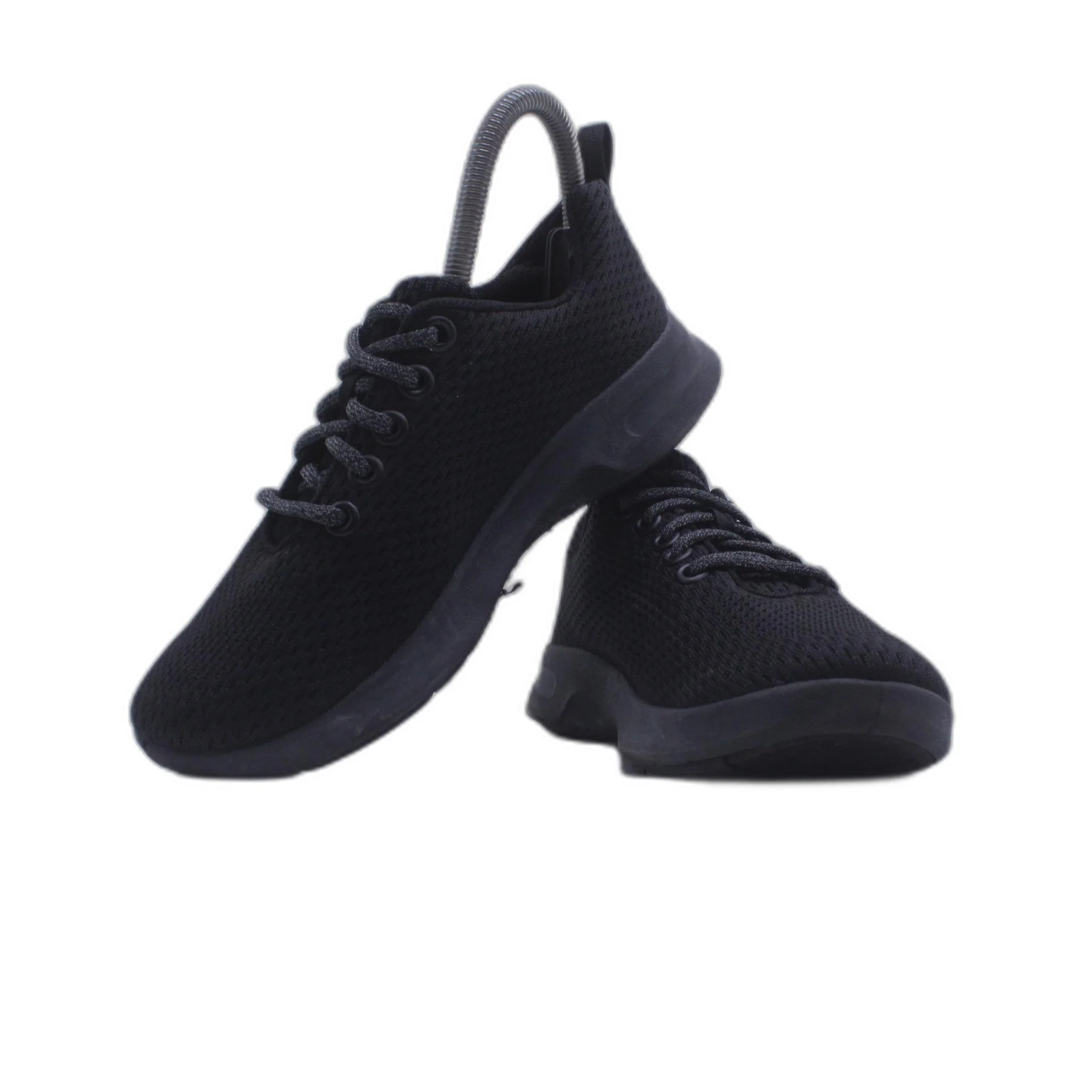 Athletic Work Memory Foam Black Shoe - Image 5