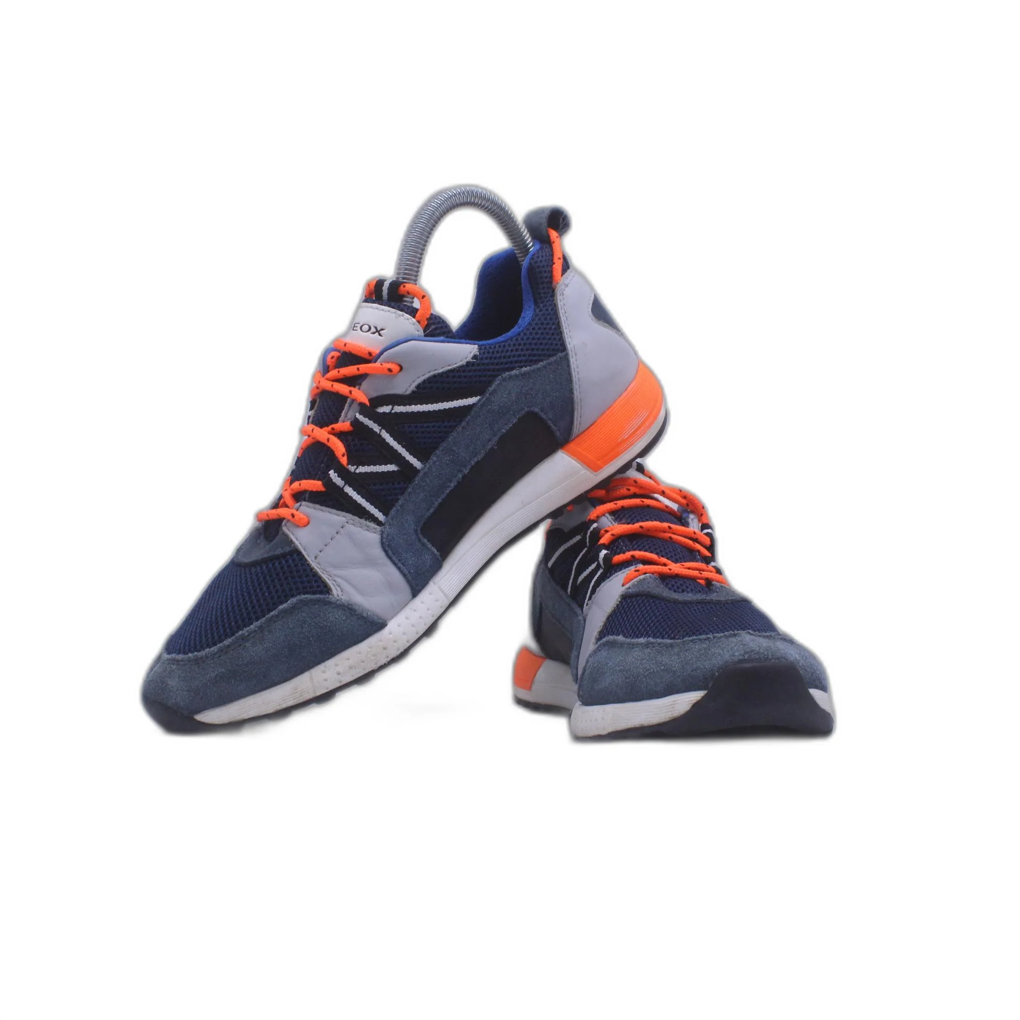 Bally Glick WS White, Black and Orange Sneakers - Image 3