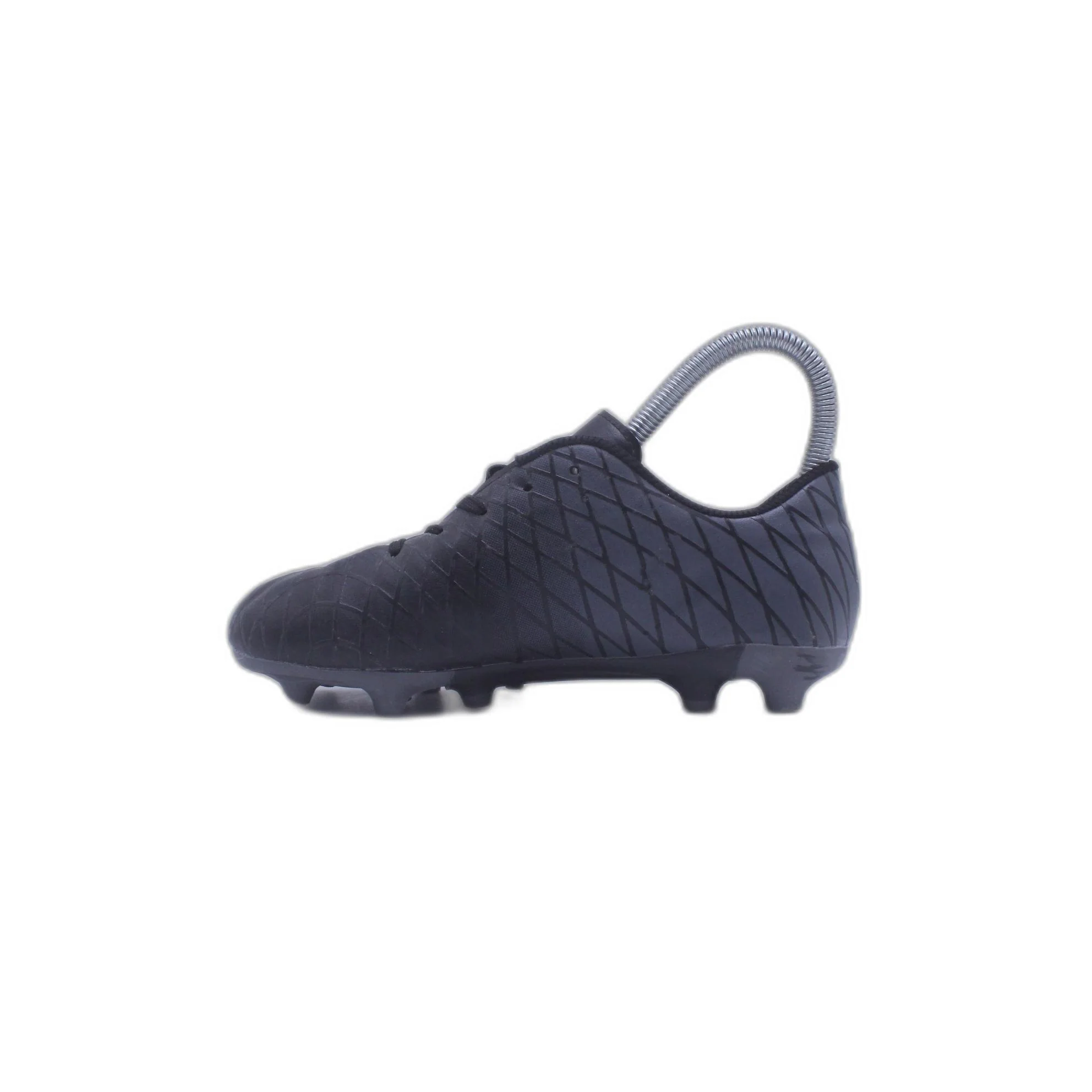 Black Soccer Cleat - Image 2