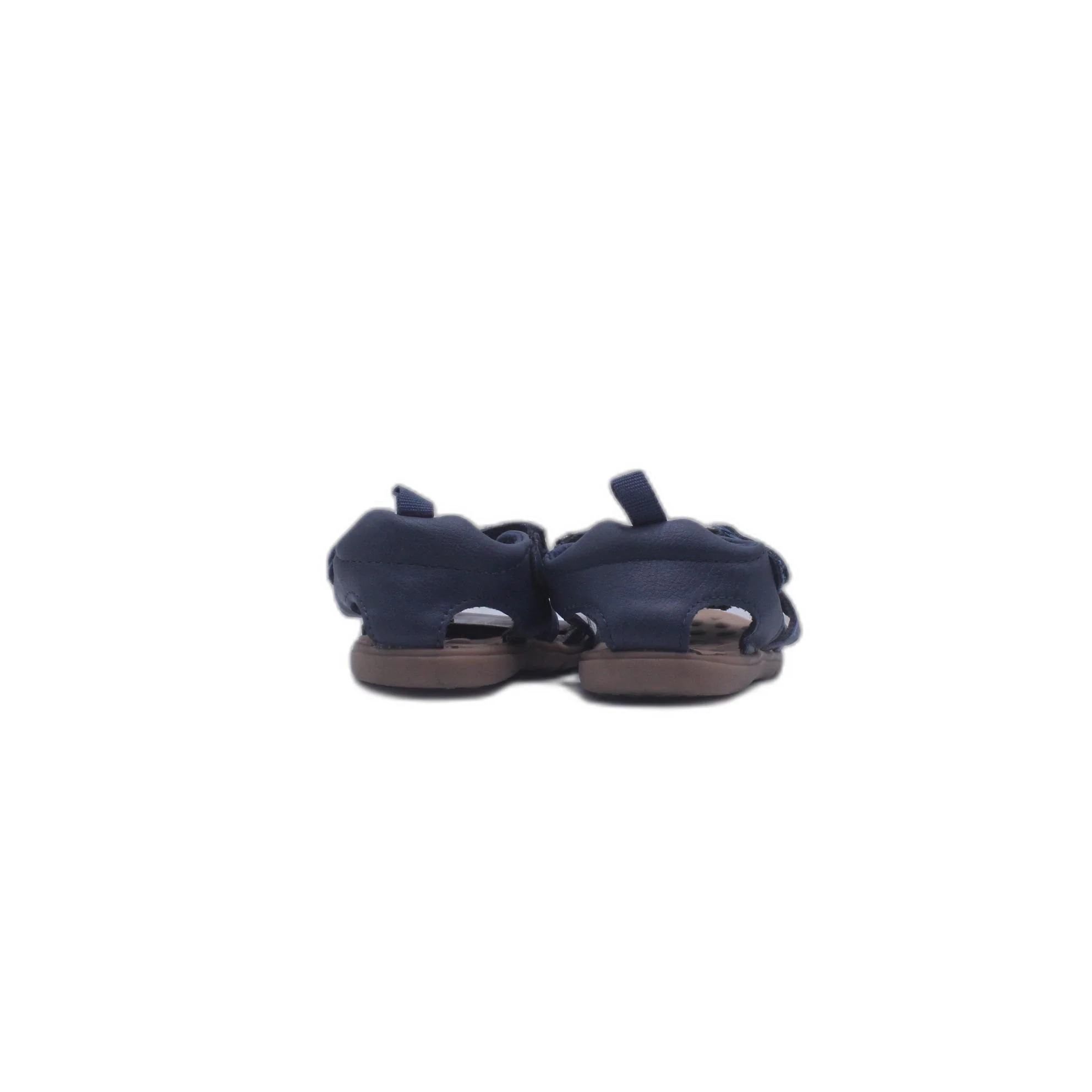 Boys Spot On Navy Camouflage Smart Open Toe Riptape Sandals : N0066 - Image 5