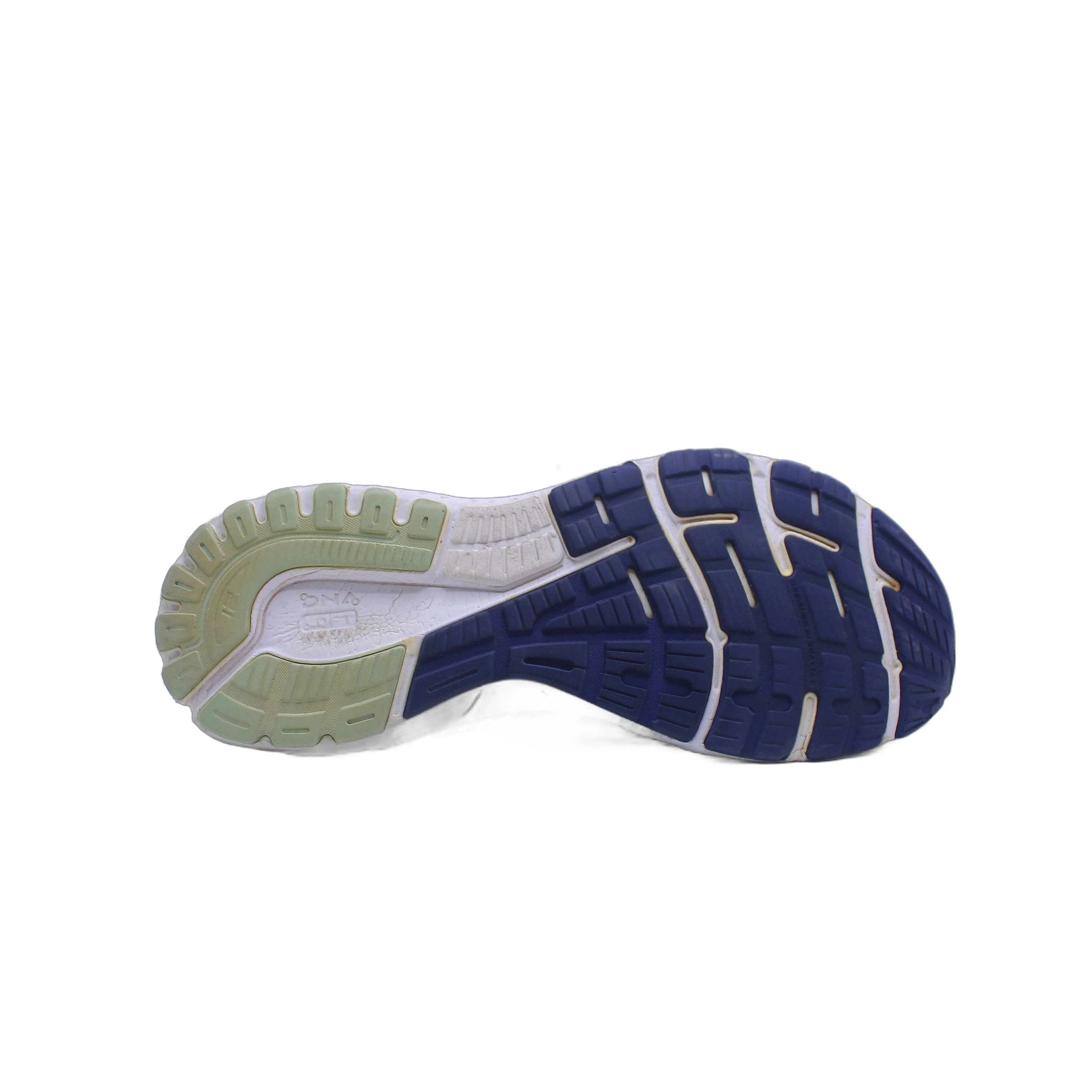Brooks Adrenaline GTS 21 Gray White Running Shoe - Image 2