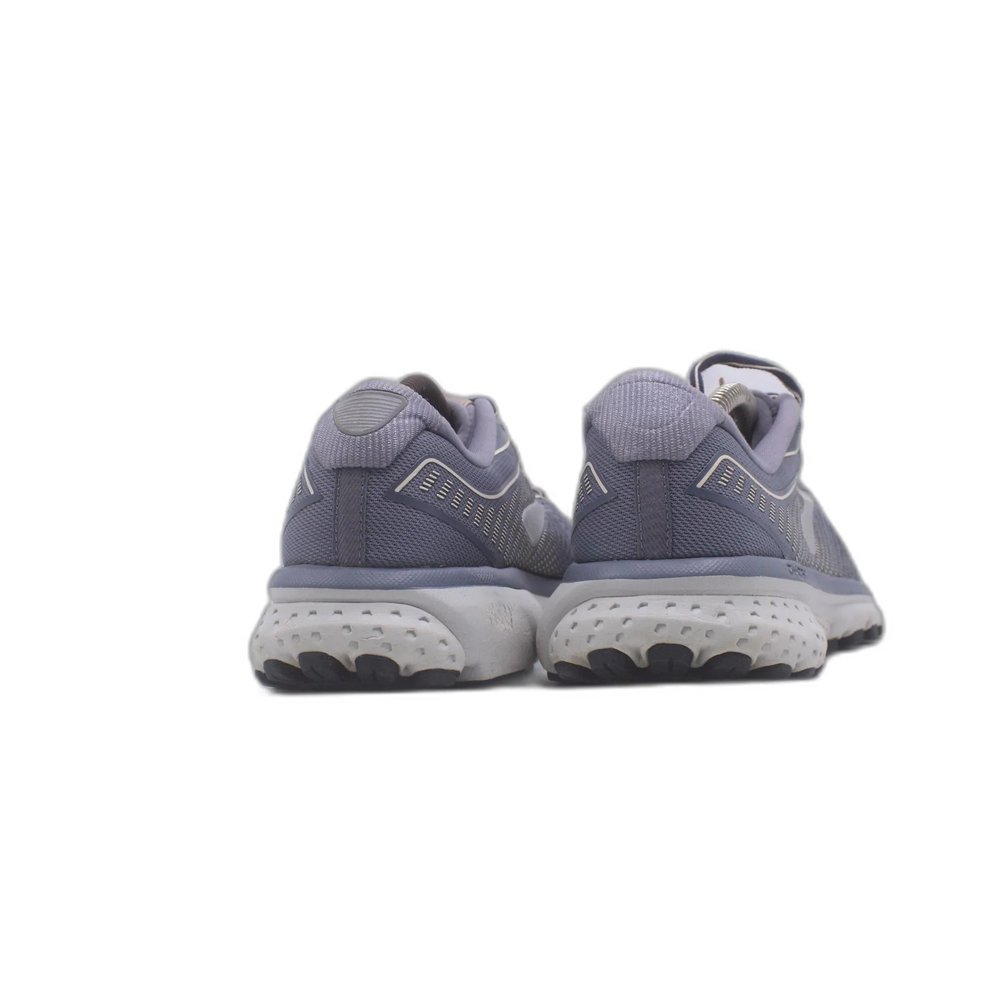 Brooks Ghost 12 Granite Peacoat Peach Running Shoe - Image 4