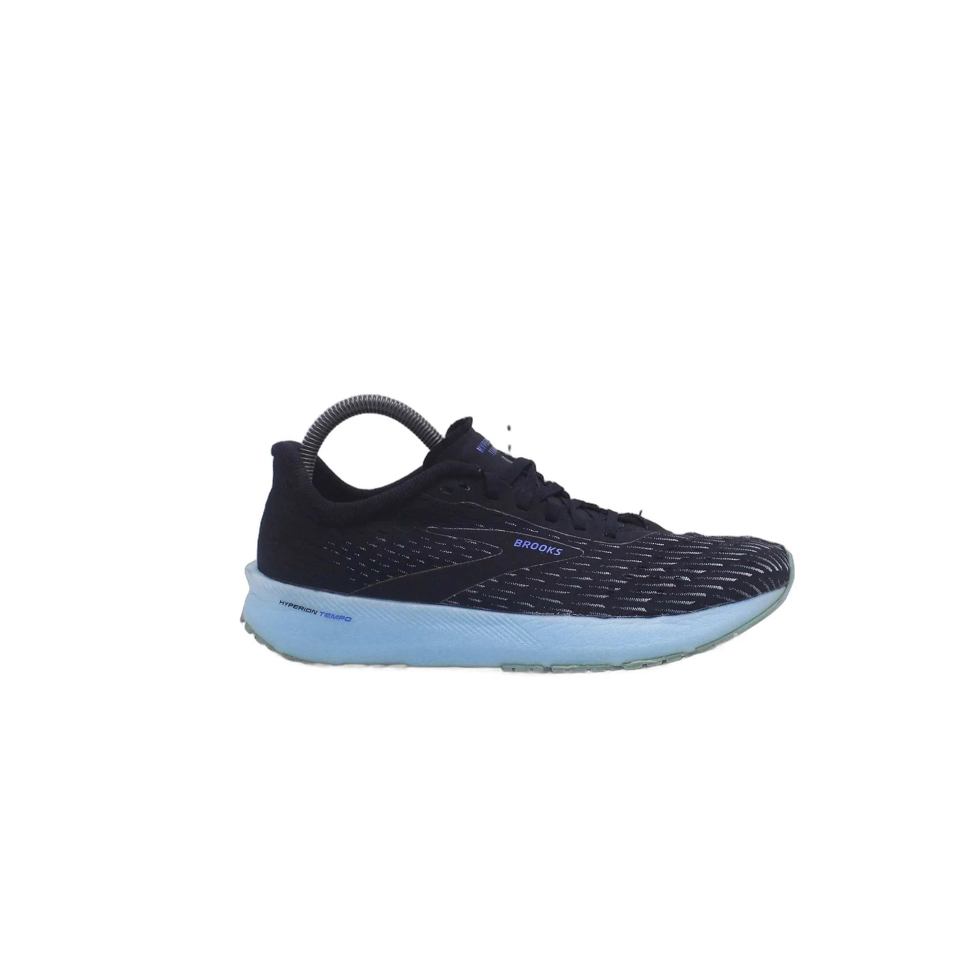 Brooks Hyperion Tempo Lightweight Running Training Black Ice Blue Shoe