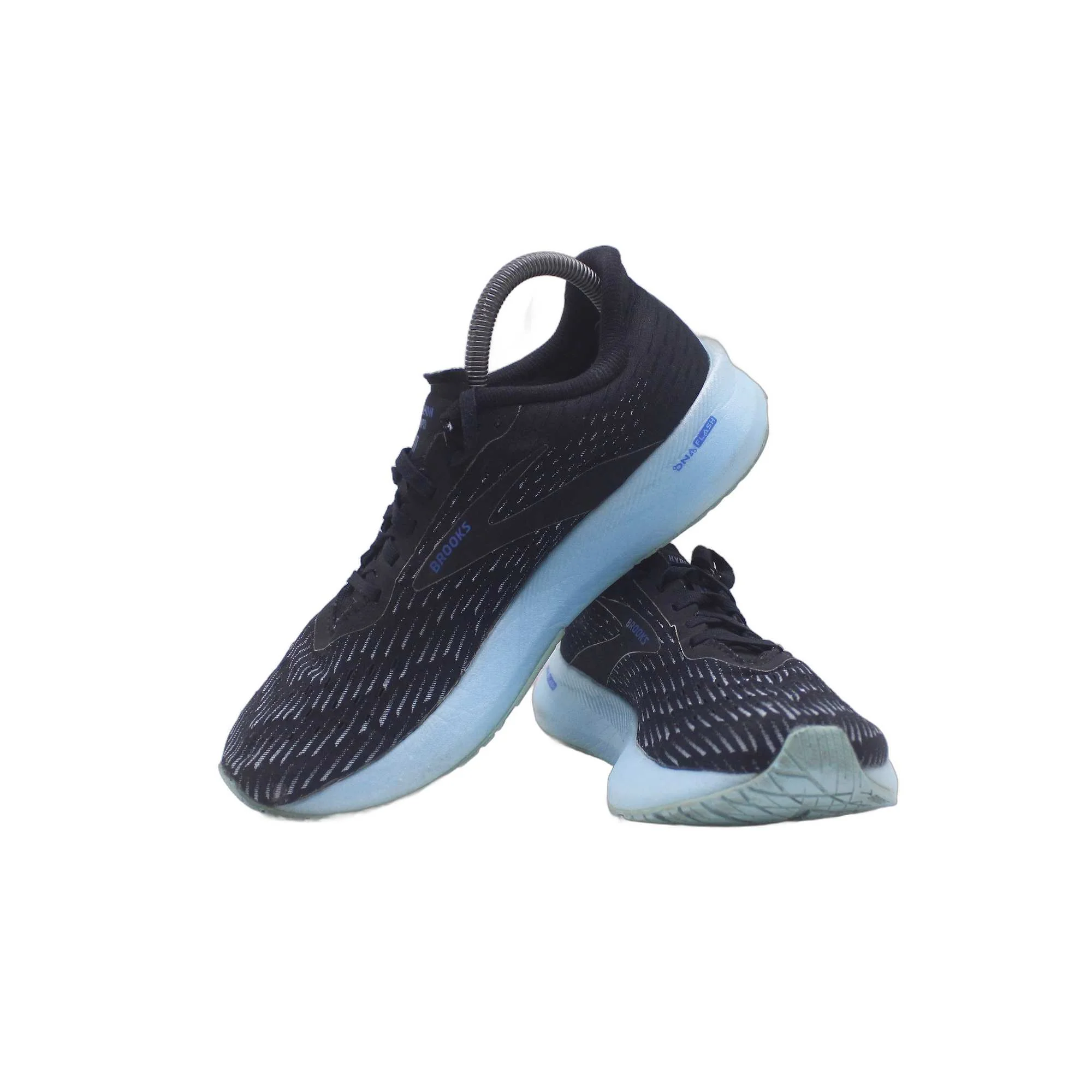 Brooks Hyperion Tempo Lightweight Running Training Black Ice Blue Shoe - Image 5