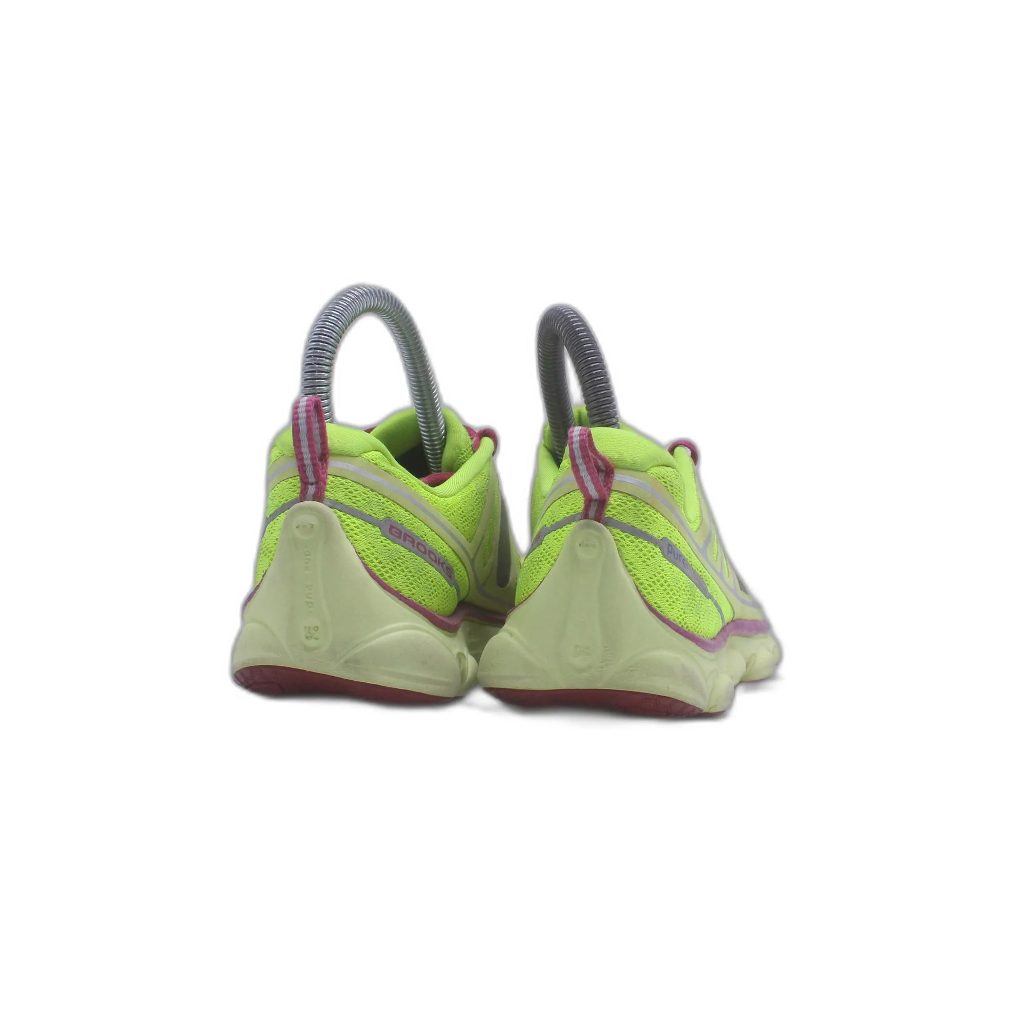 BROOKS Pure Flow P2 Fluorescent Yellow Athletic Sneaker - Image 4