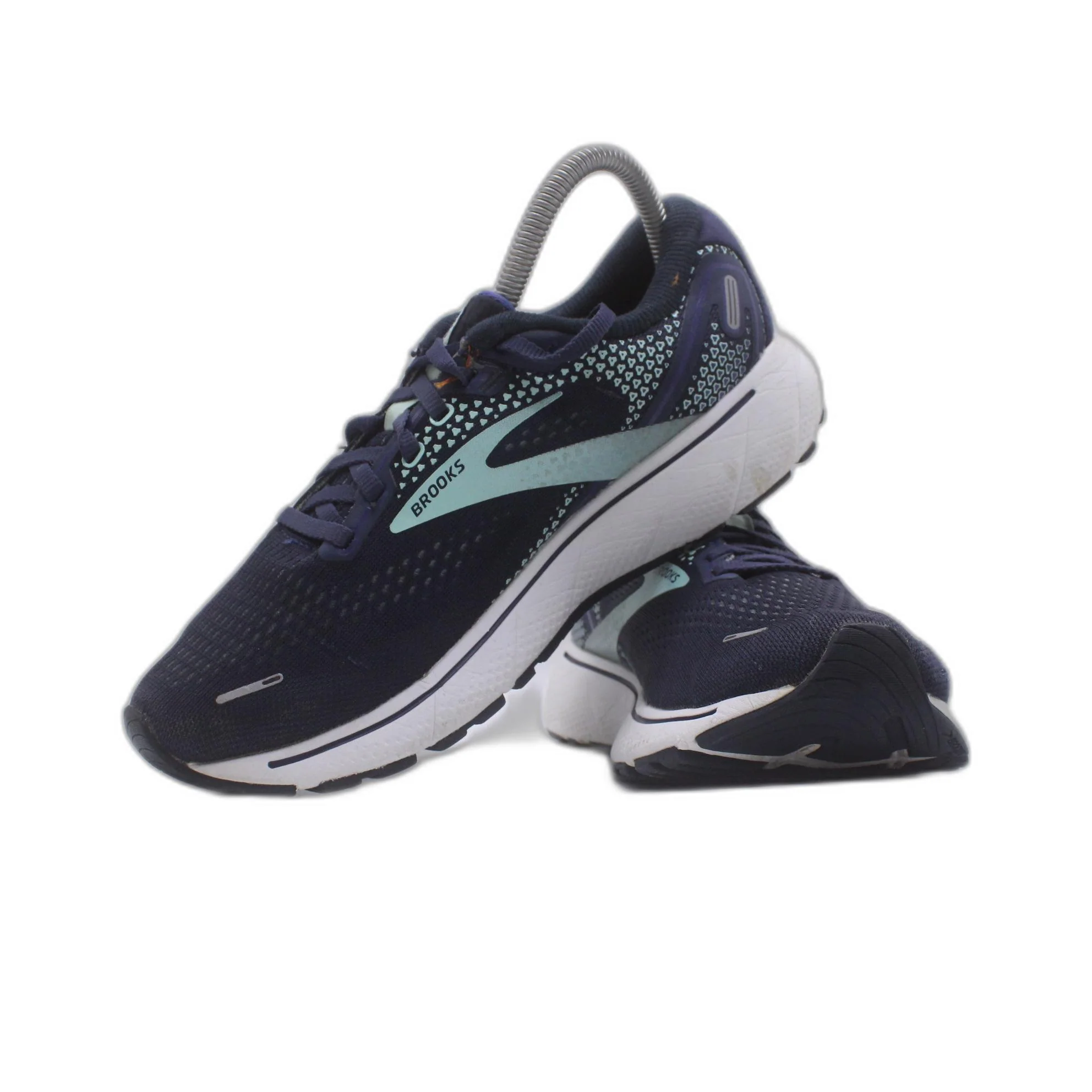 Brooks Womens Ghost 14 Blue Running Shoe - Image 5