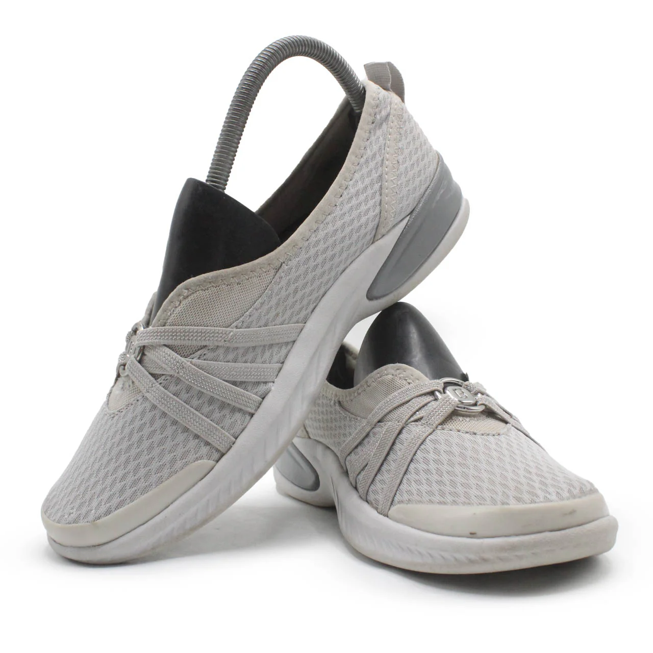 Bzees Rosie Grey Gradient Comfort Casual Shoe - Image 2