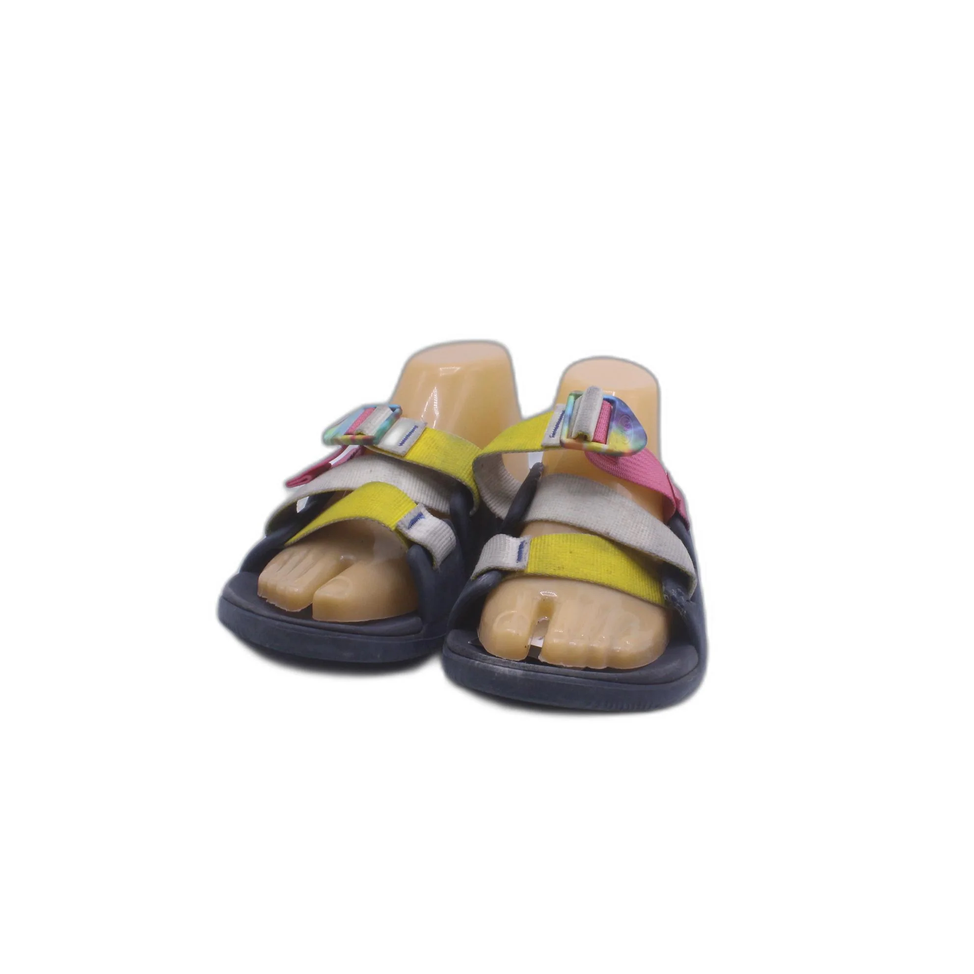 Chaco Women's Chillos Purple/Green Slides - Image 5