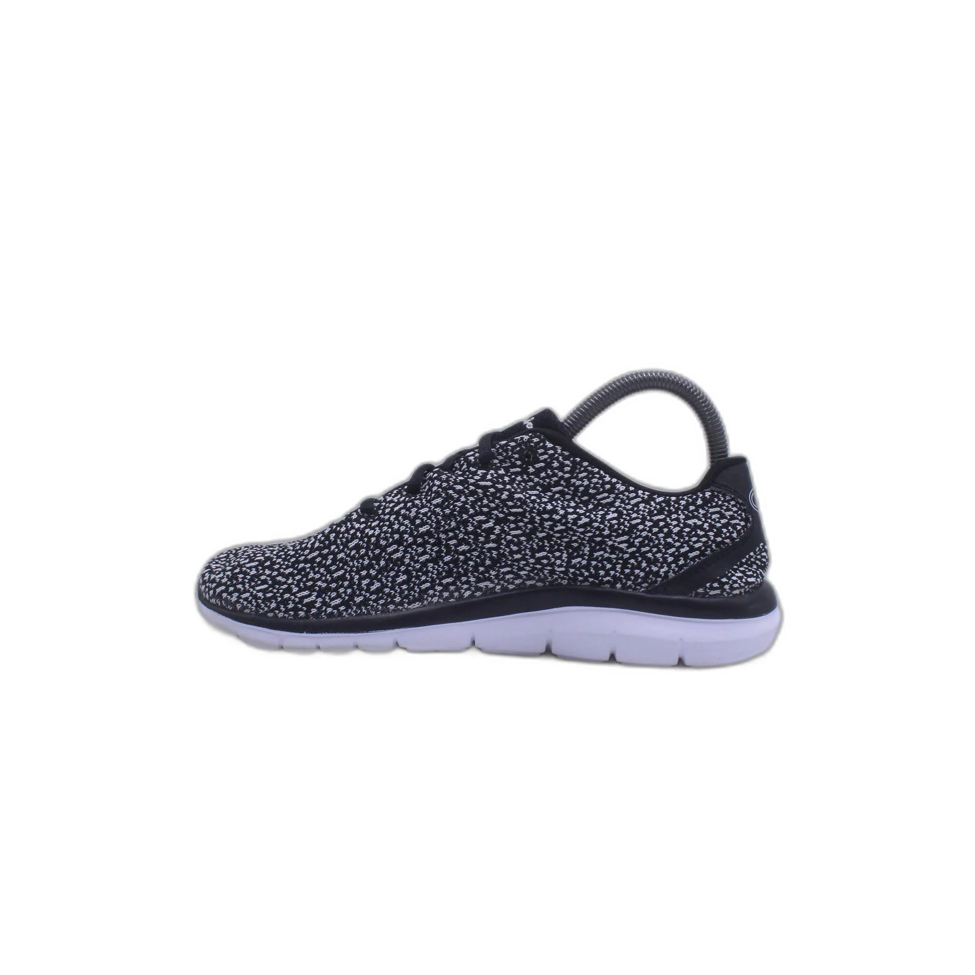 Champion Black White Print Lace-Up Athletic Shoes Sneakers - Image 2