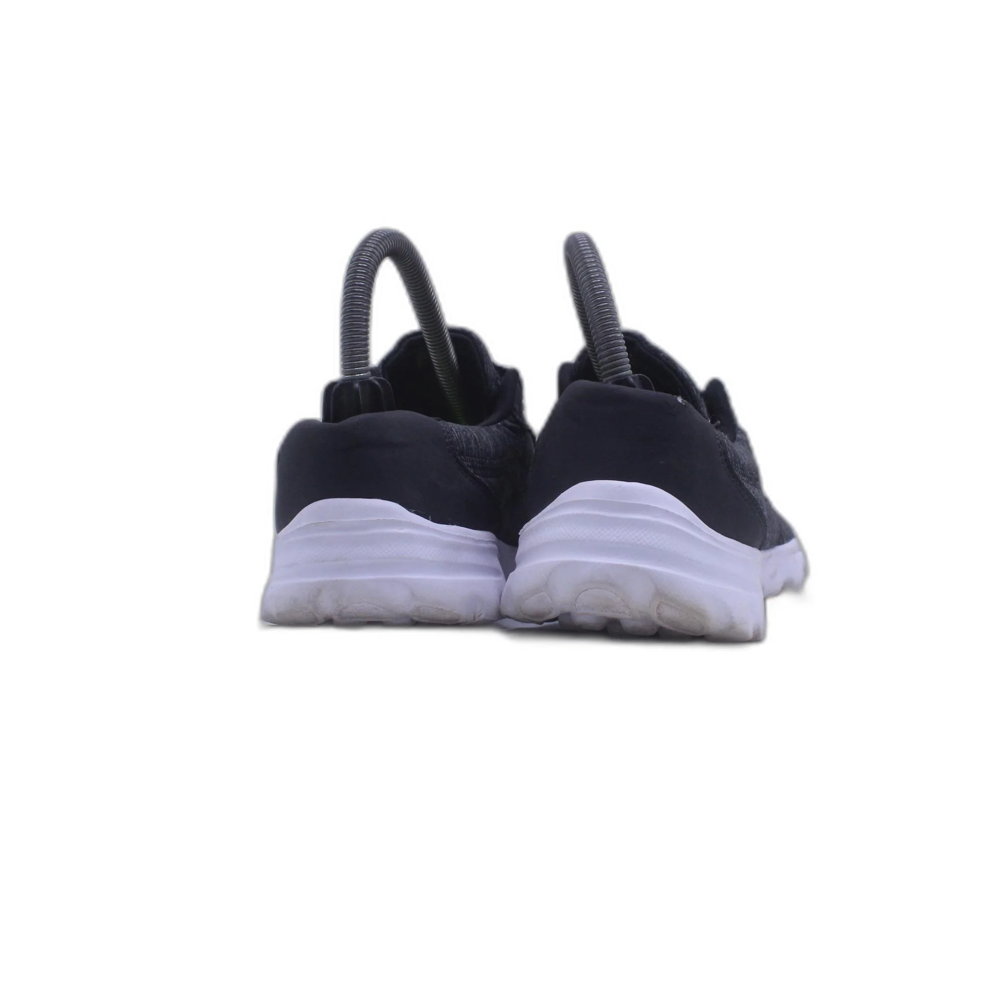 Champion Women's Ramp Grey Black Jersey Lace-Up Sneaker - Image 4