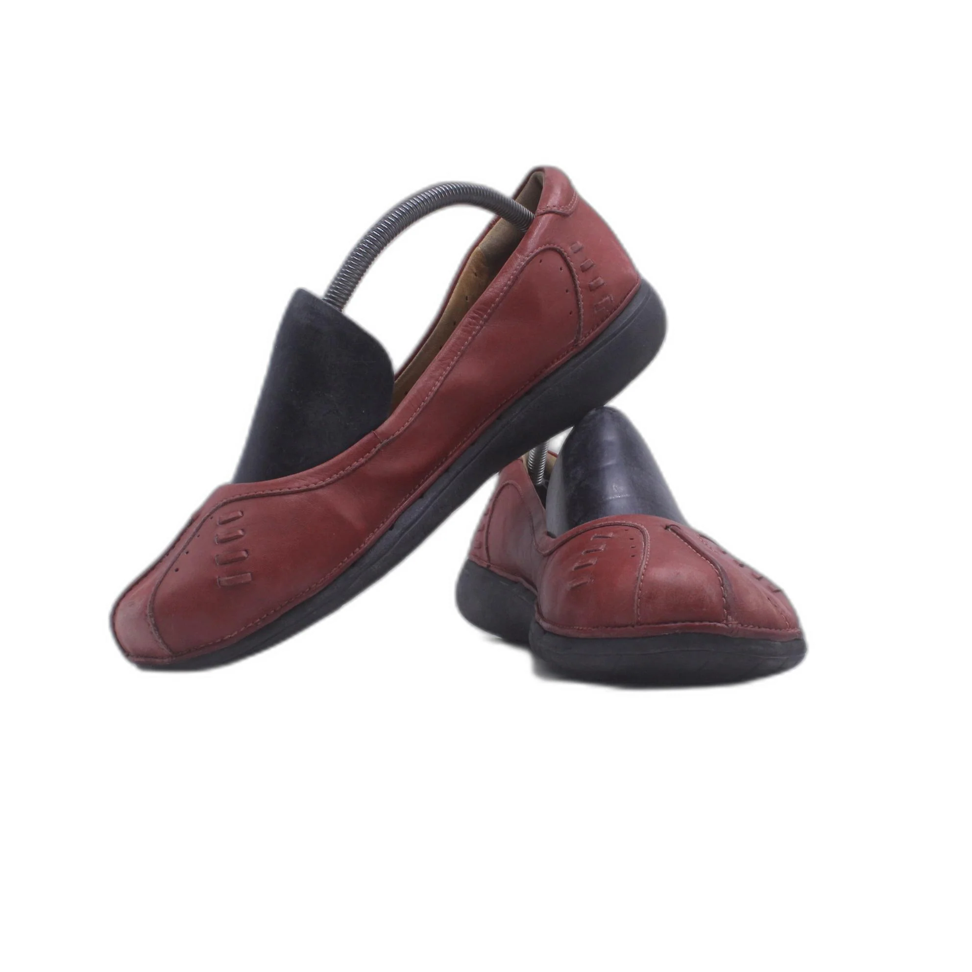 Clarks Red Formal Shoe - Image 5