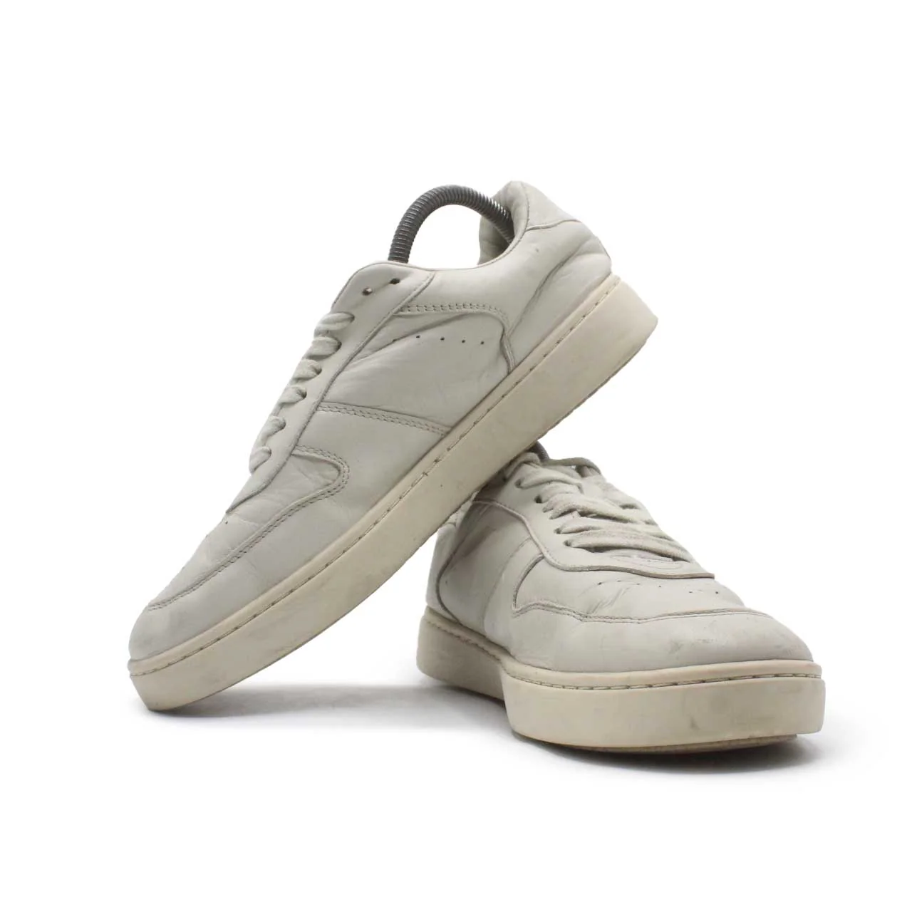 Classic Beige Cream Mens Casual Shoe - Image 2
