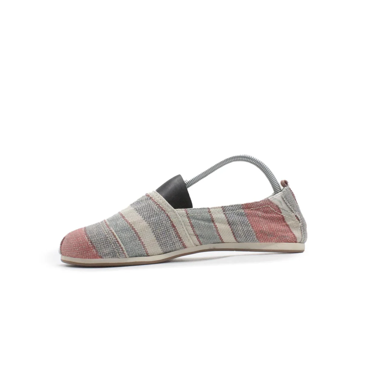 Classic Grey Red Women Casual Slip On - Image 5