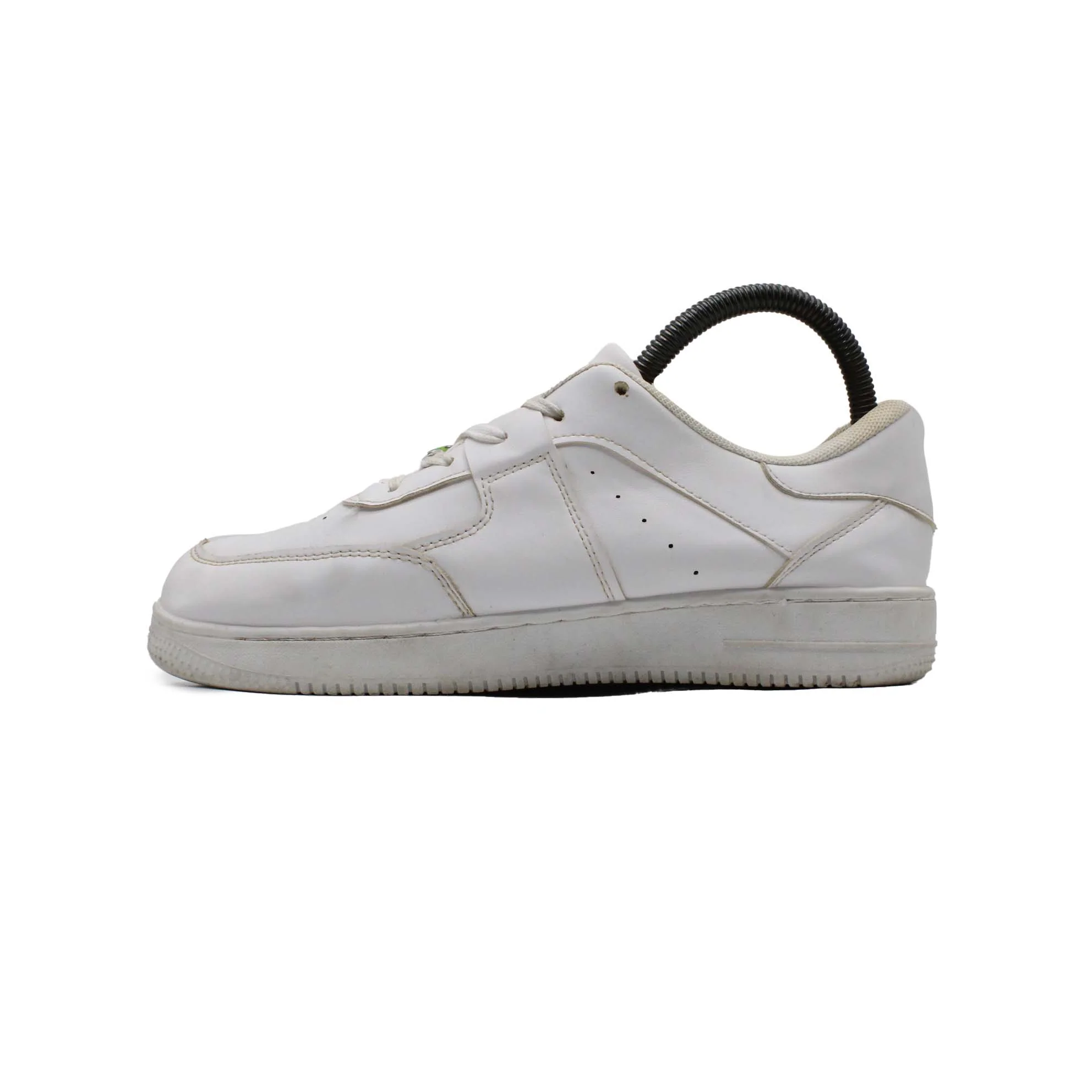 CLASSIC WHITE LEATHER SHOE - Image 3