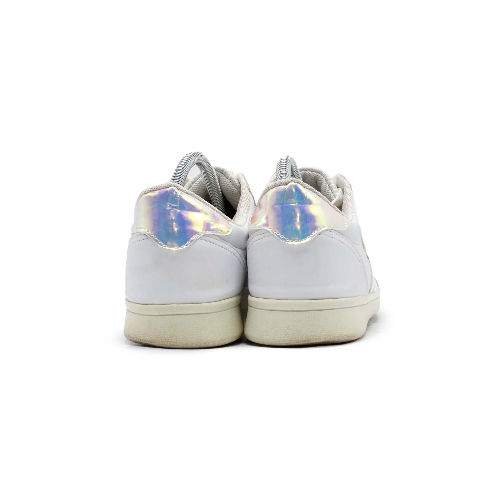 CLASSIC WHITE LEATHER TRAINER - Image 4