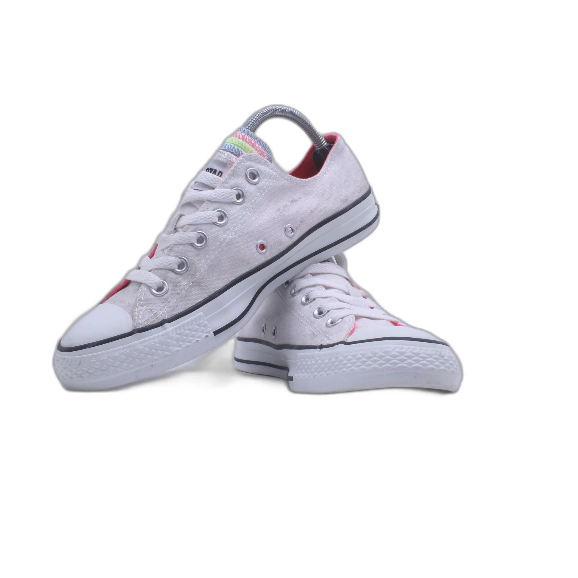 Converse Chuck Taylor All Star Athletic White Shoes - Image 4