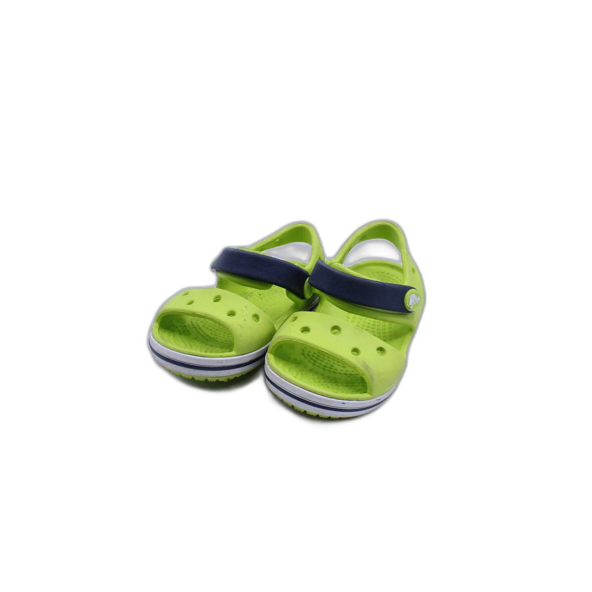 Crocs Caoutchouc Enfant Sandale Vert - Image 3