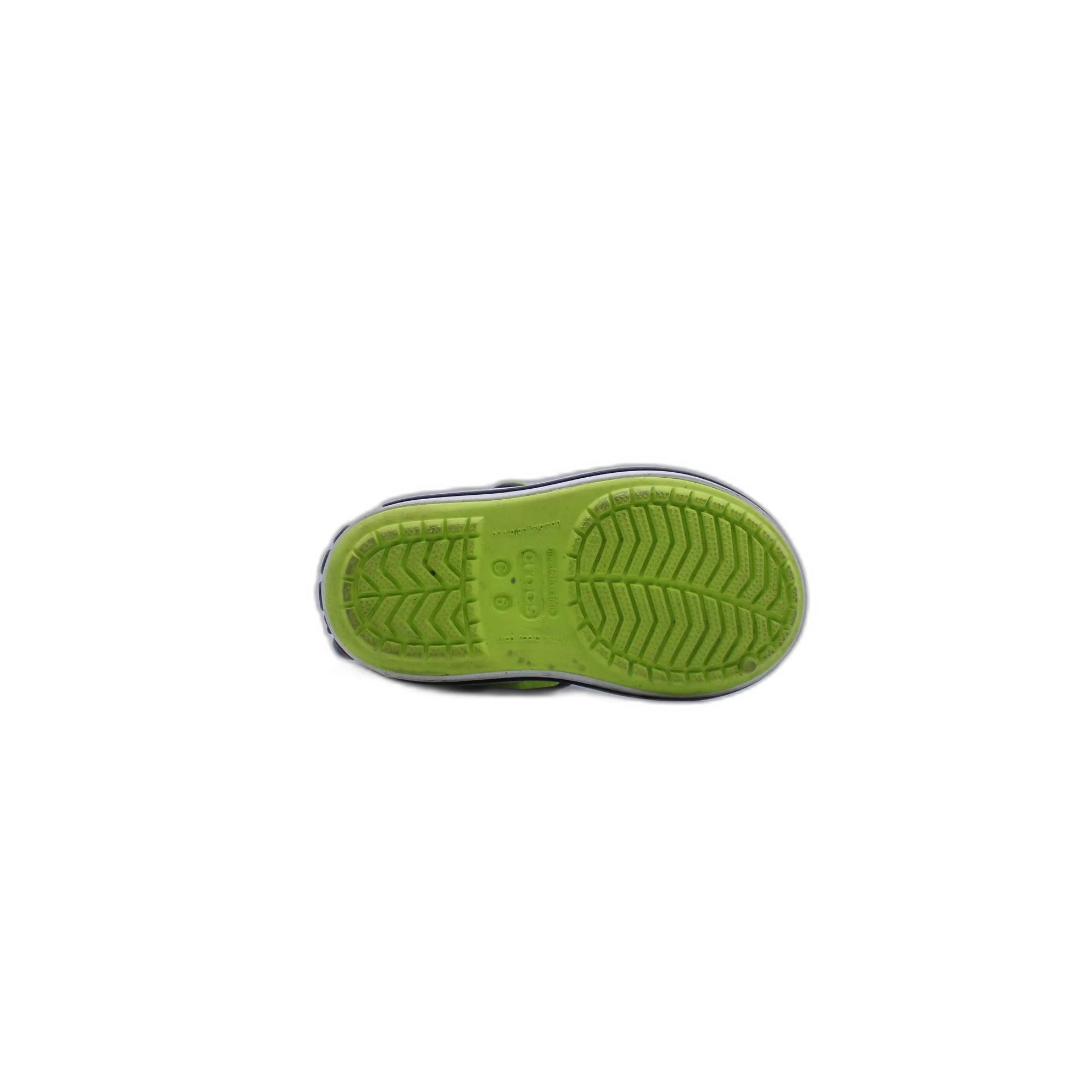 Crocs Caoutchouc Enfant Sandale Vert - Image 4