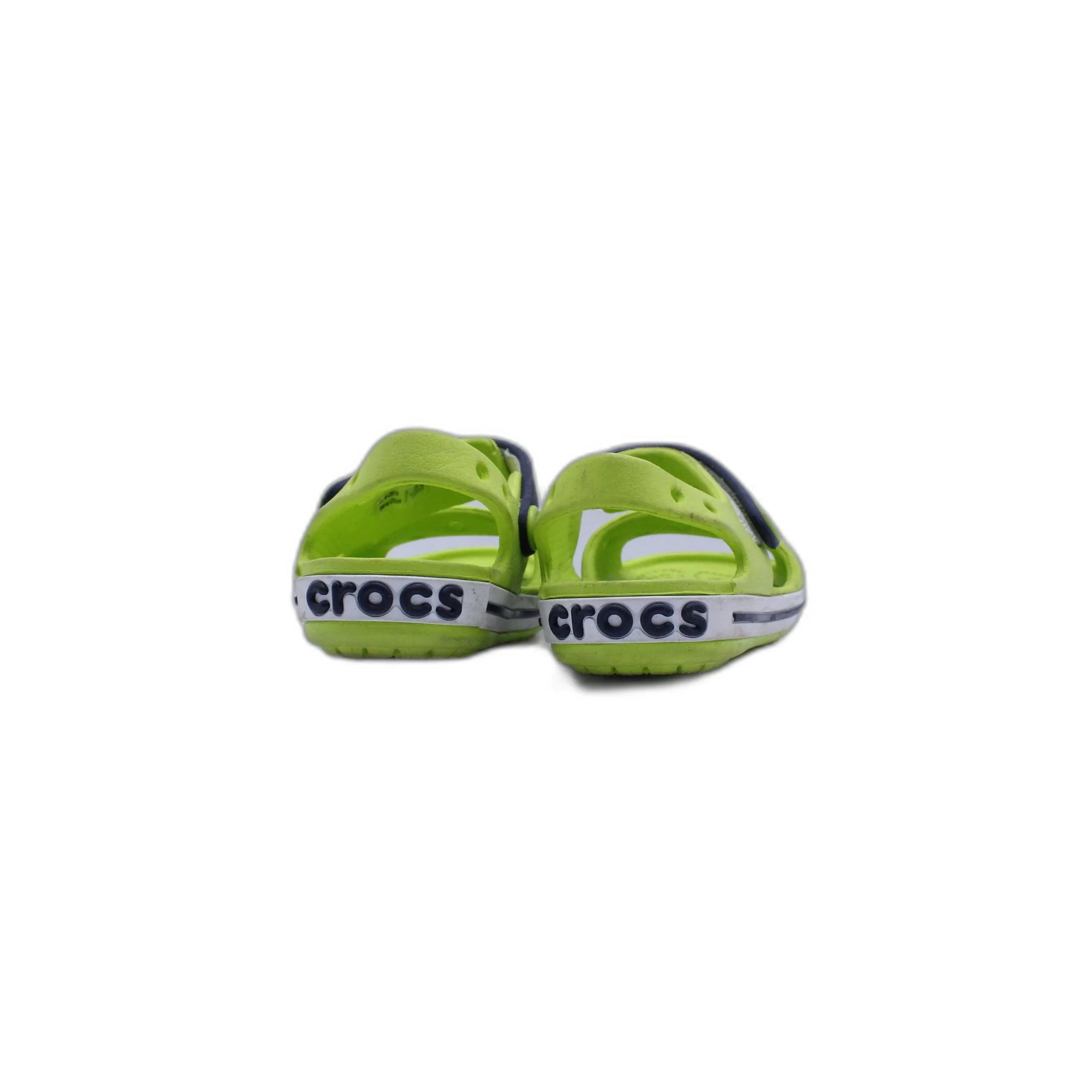 Crocs Caoutchouc Enfant Sandale Vert - Image 5