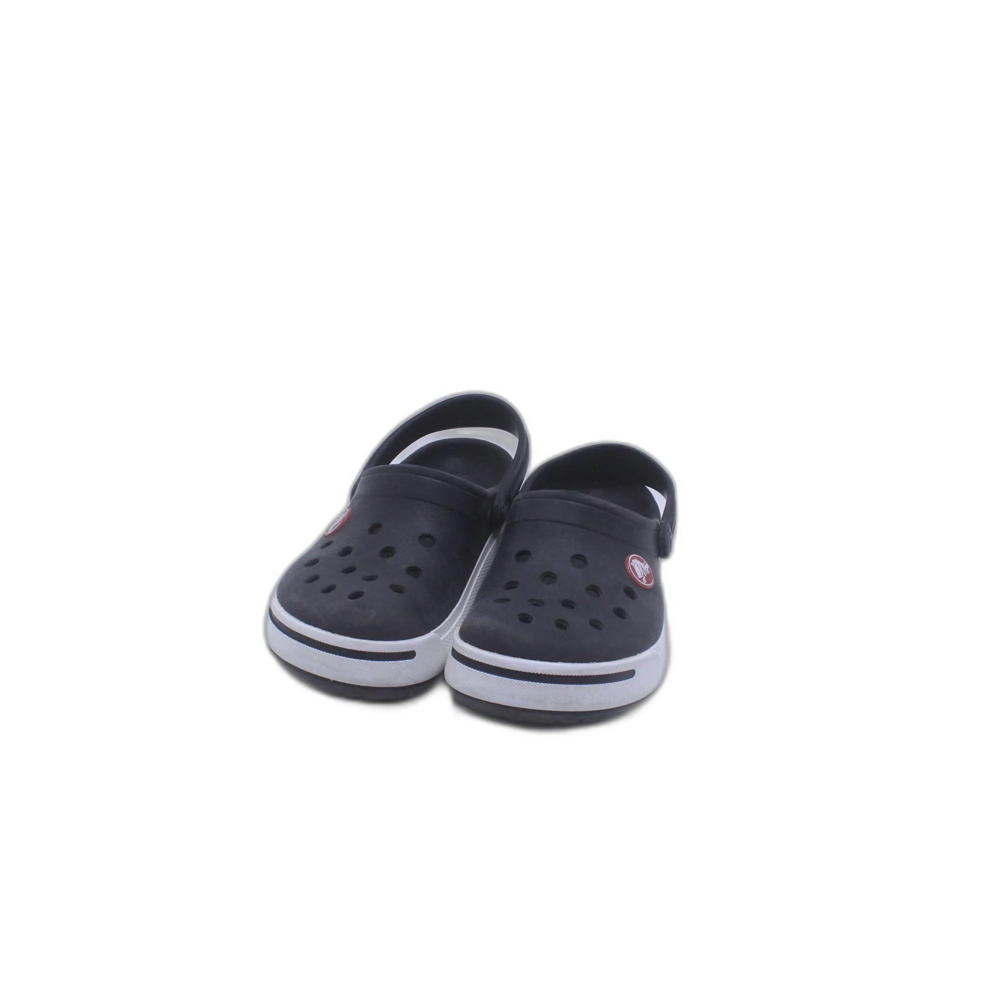 Crocs Crocband ll Black Heel Strap Lightweight Comfort Clogs - Image 5