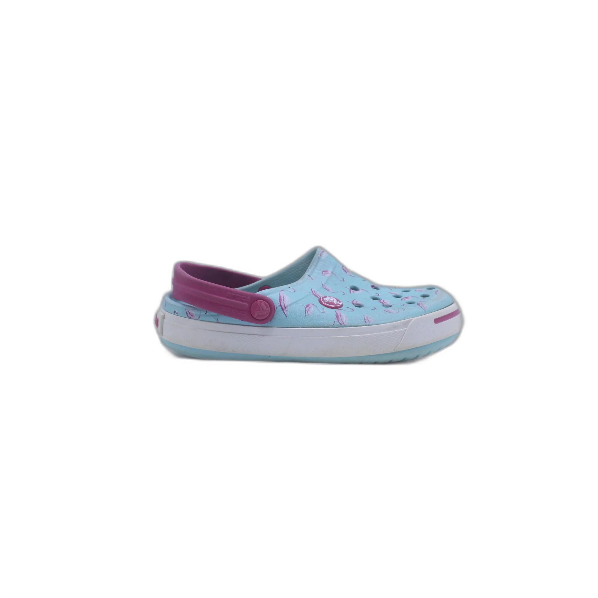 Crocs Sandals Little Kid turquoise flamingo print