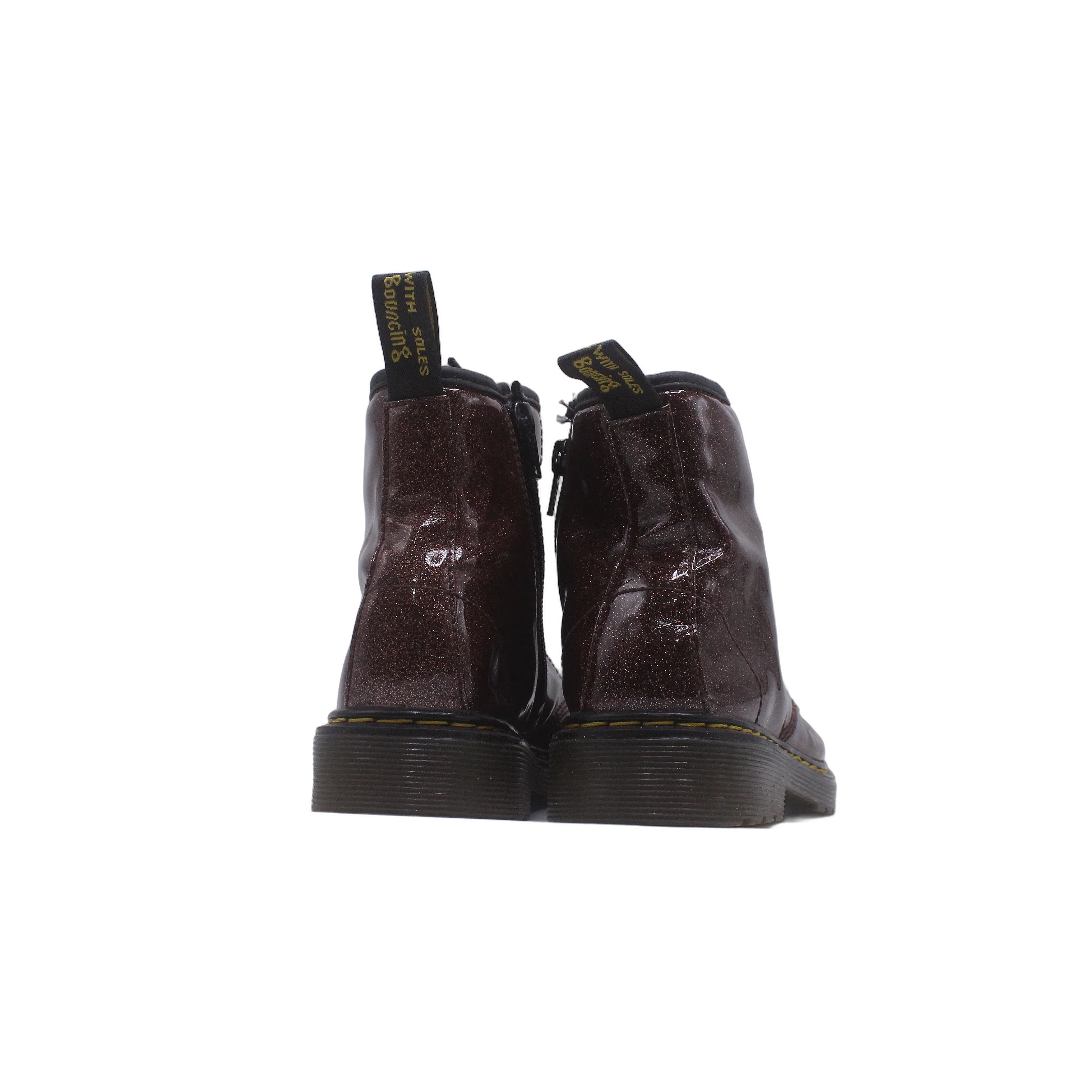 Dr Martens Doc 8 Hole 1460 Pascal Hearts Boots - Image 4