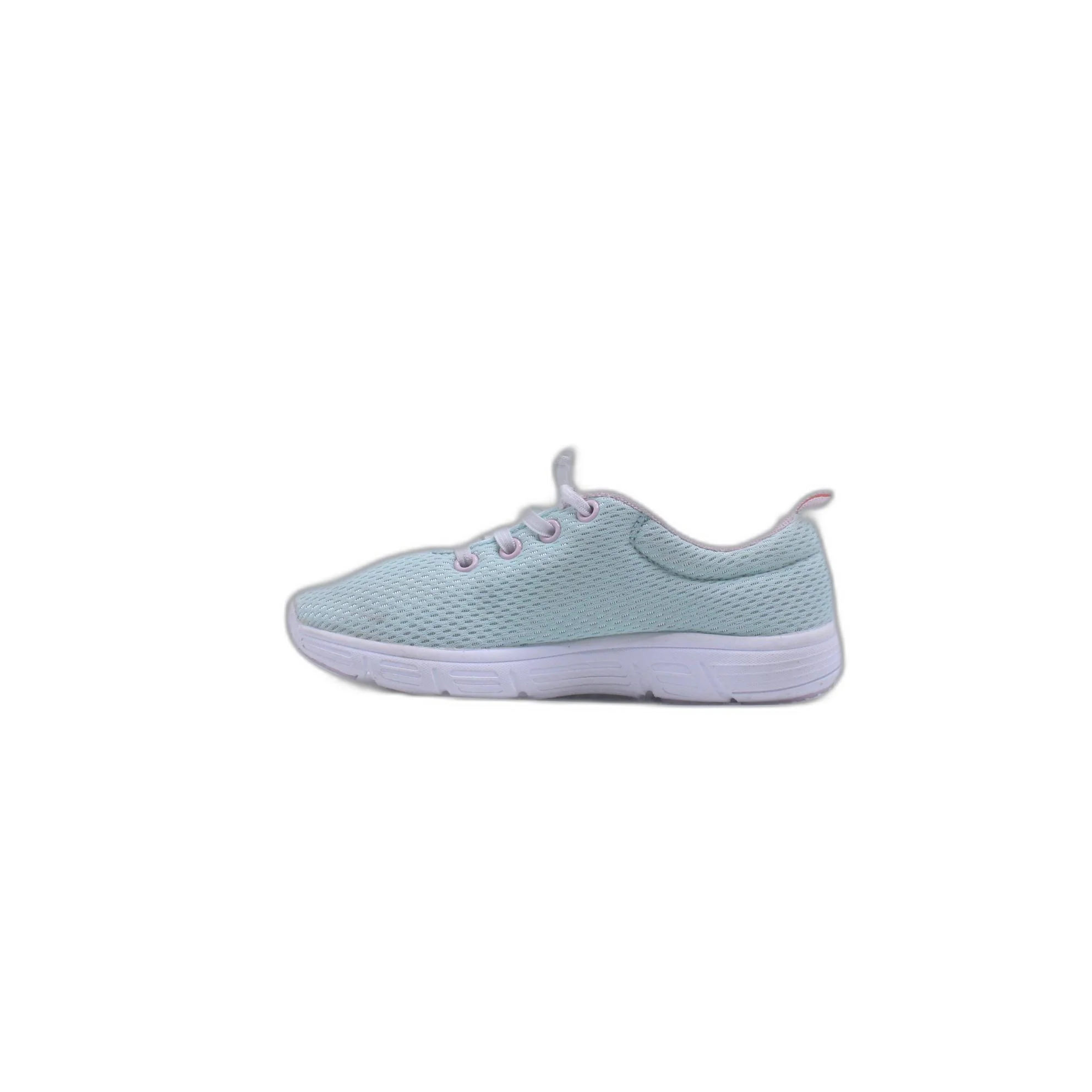 Easy Spirit Mint Green Knit Lace-up Comfort Sneaker - Image 2