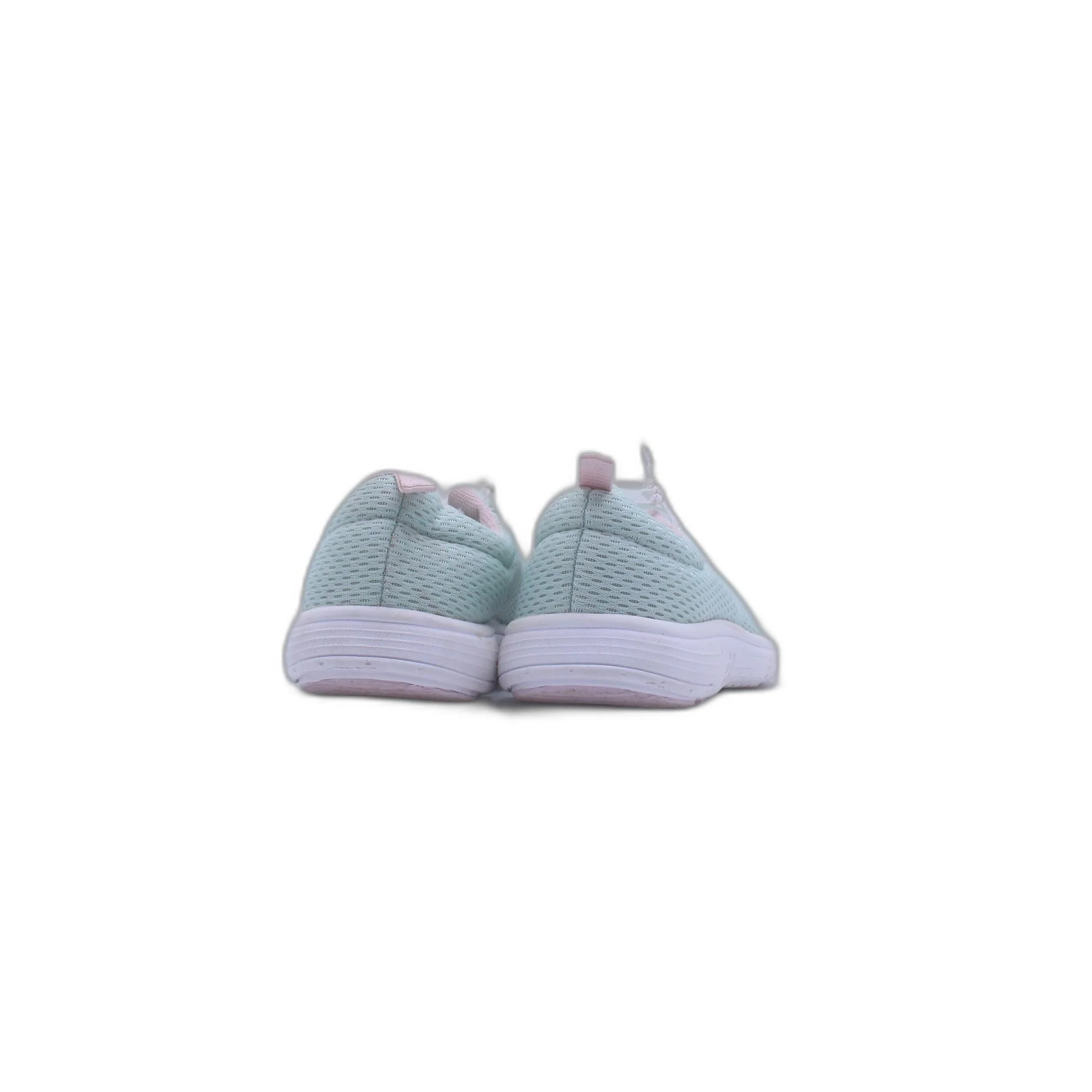 Easy Spirit Mint Green Knit Lace-up Comfort Sneaker - Image 3