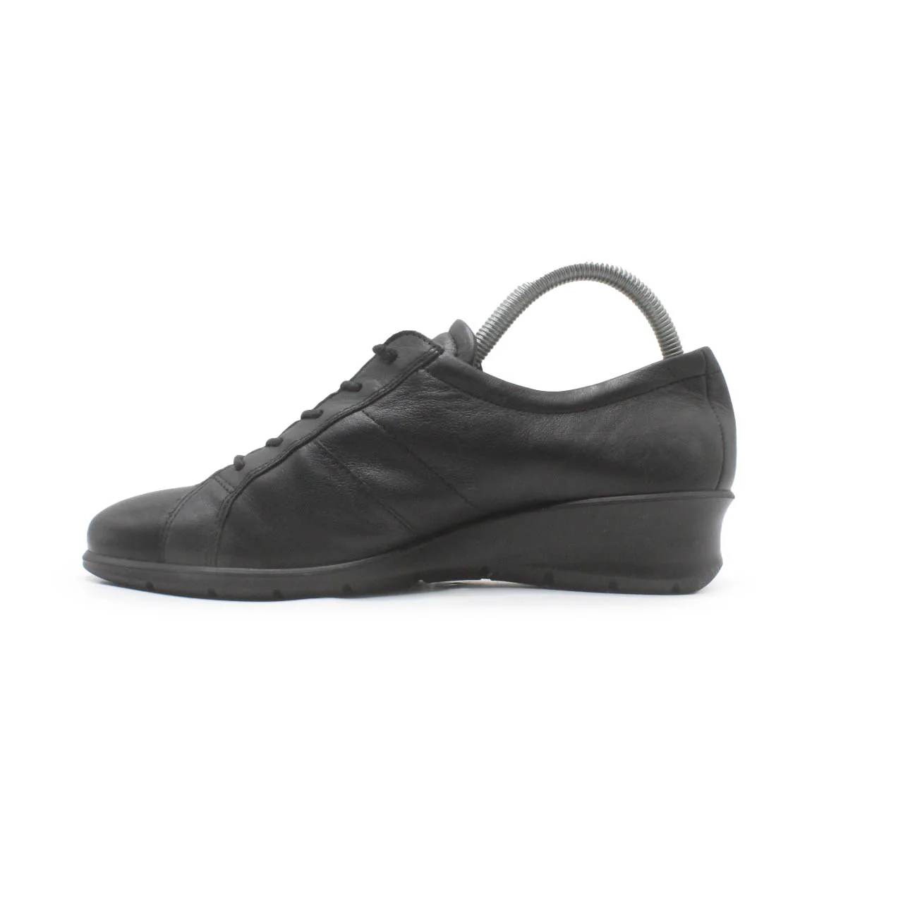 Ecco Black kids Leather Shoe - Image 3