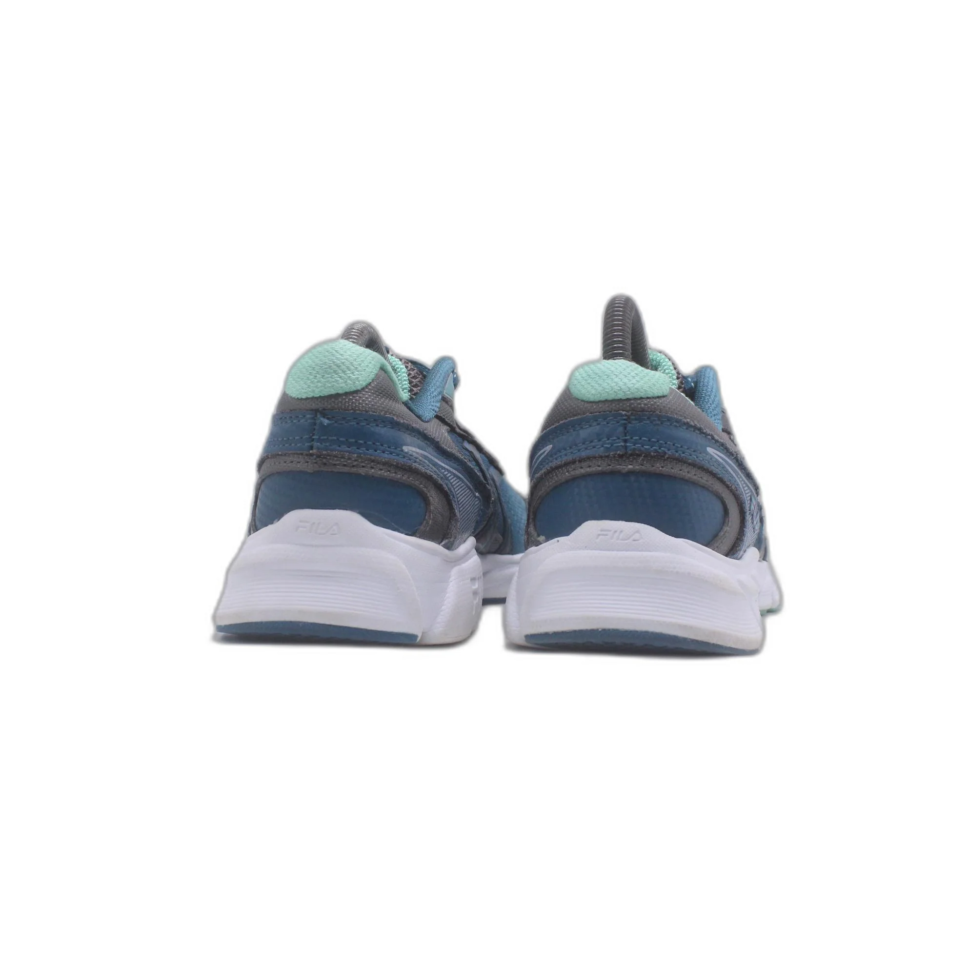 FILA Cool Max Athletic Teal Blue /Mint Green Walking Sneaker - Image 4